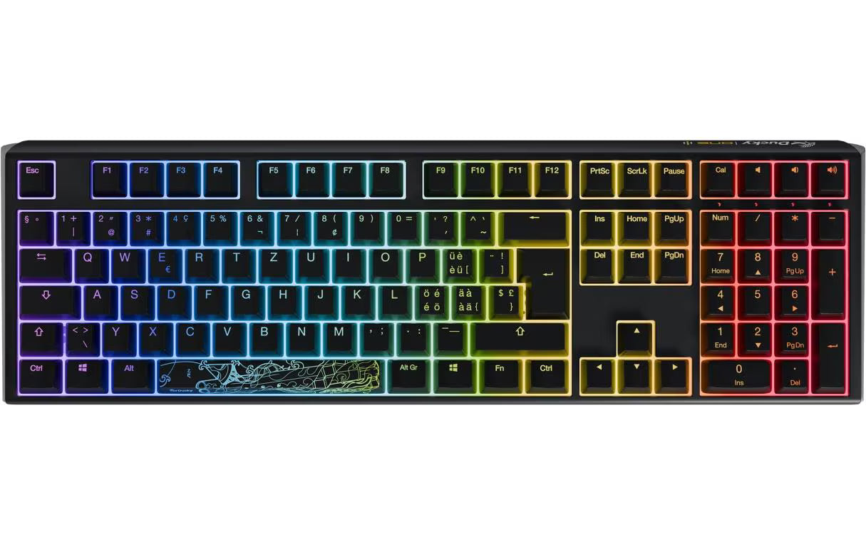 Ducky ONE 3 Classic MX Cherry Red Black