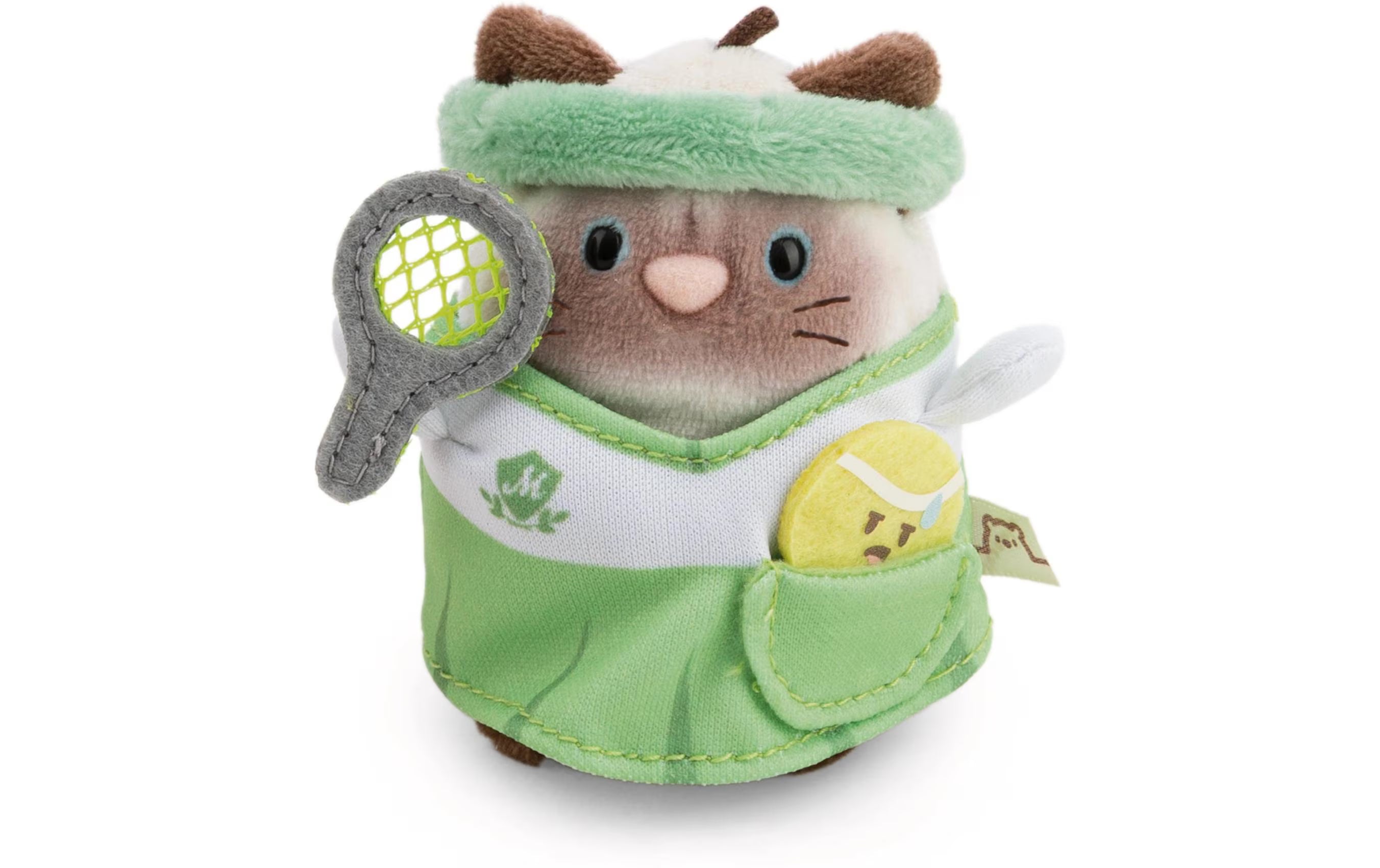 Siamkatze Siamy Tennisball & Tenniskostüm
