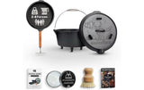 Dutch Oven Set 4,5L mit 2in1 Deckelheber
