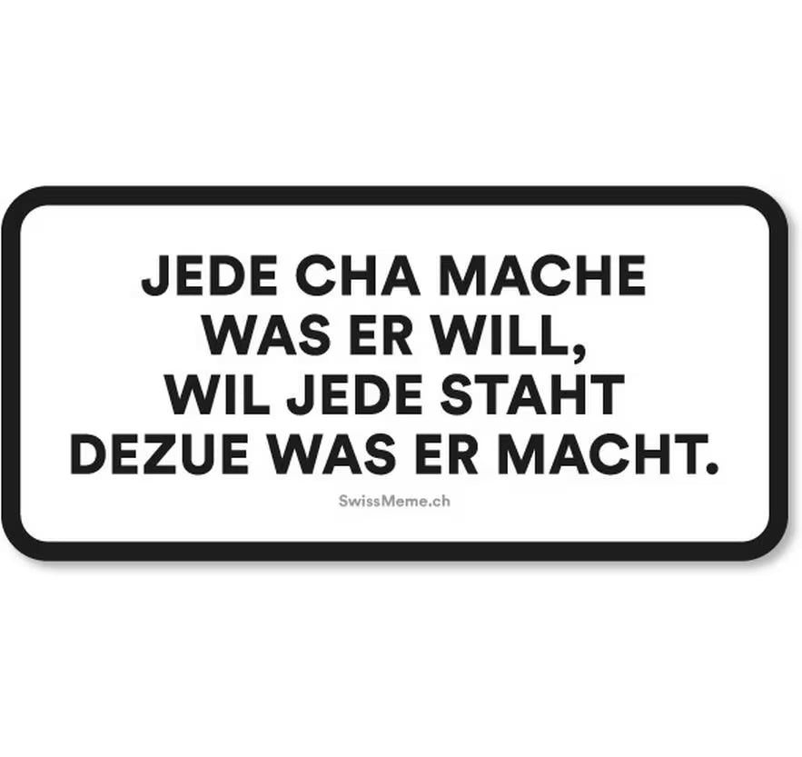 SwissMeme Sticker