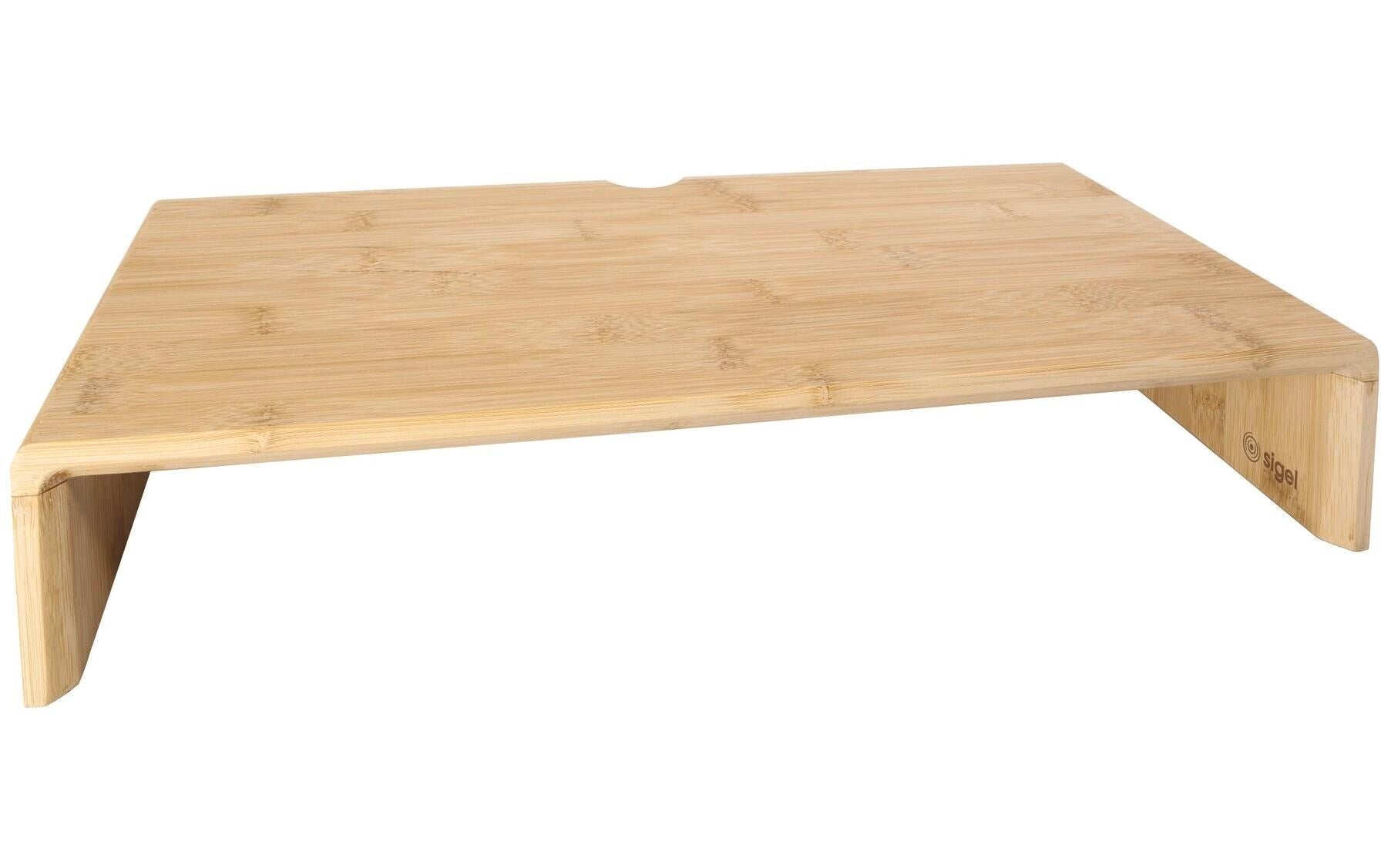 Sigel Monitorständer Eyestyle, Bambus