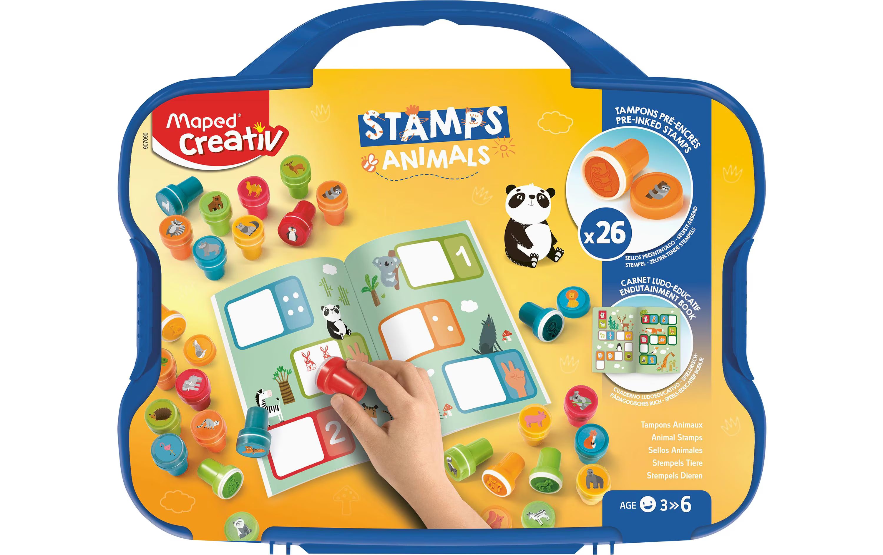 Maped Stempelset Tiere 27-teilig