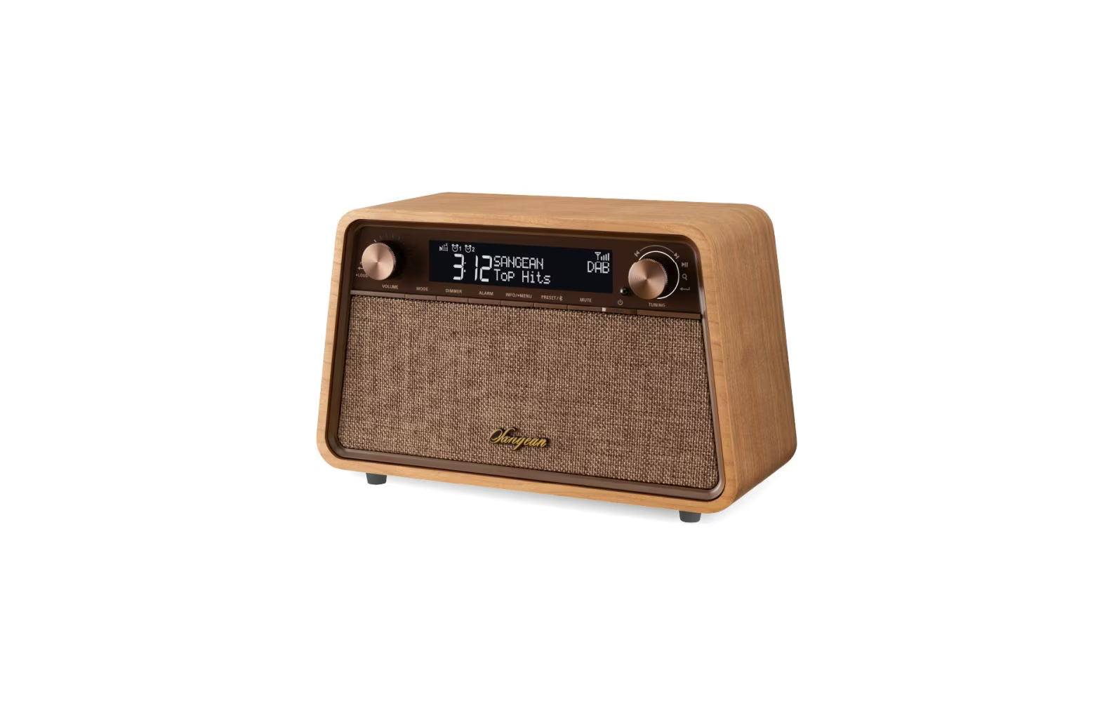 Sangean WR-201D Natural Cherry