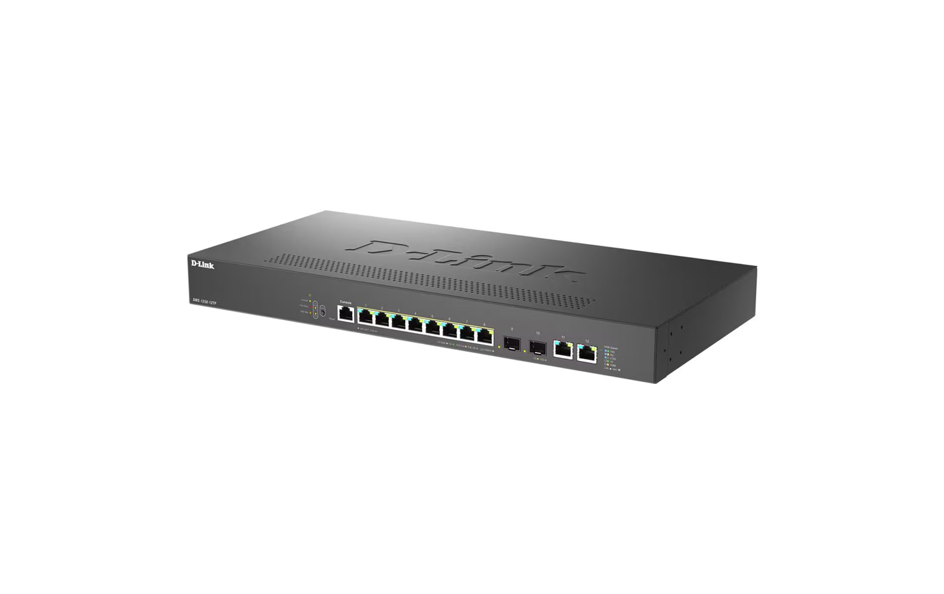 D-Link DMS-1250-12TP: 12 Port PoE Mul-Gbit