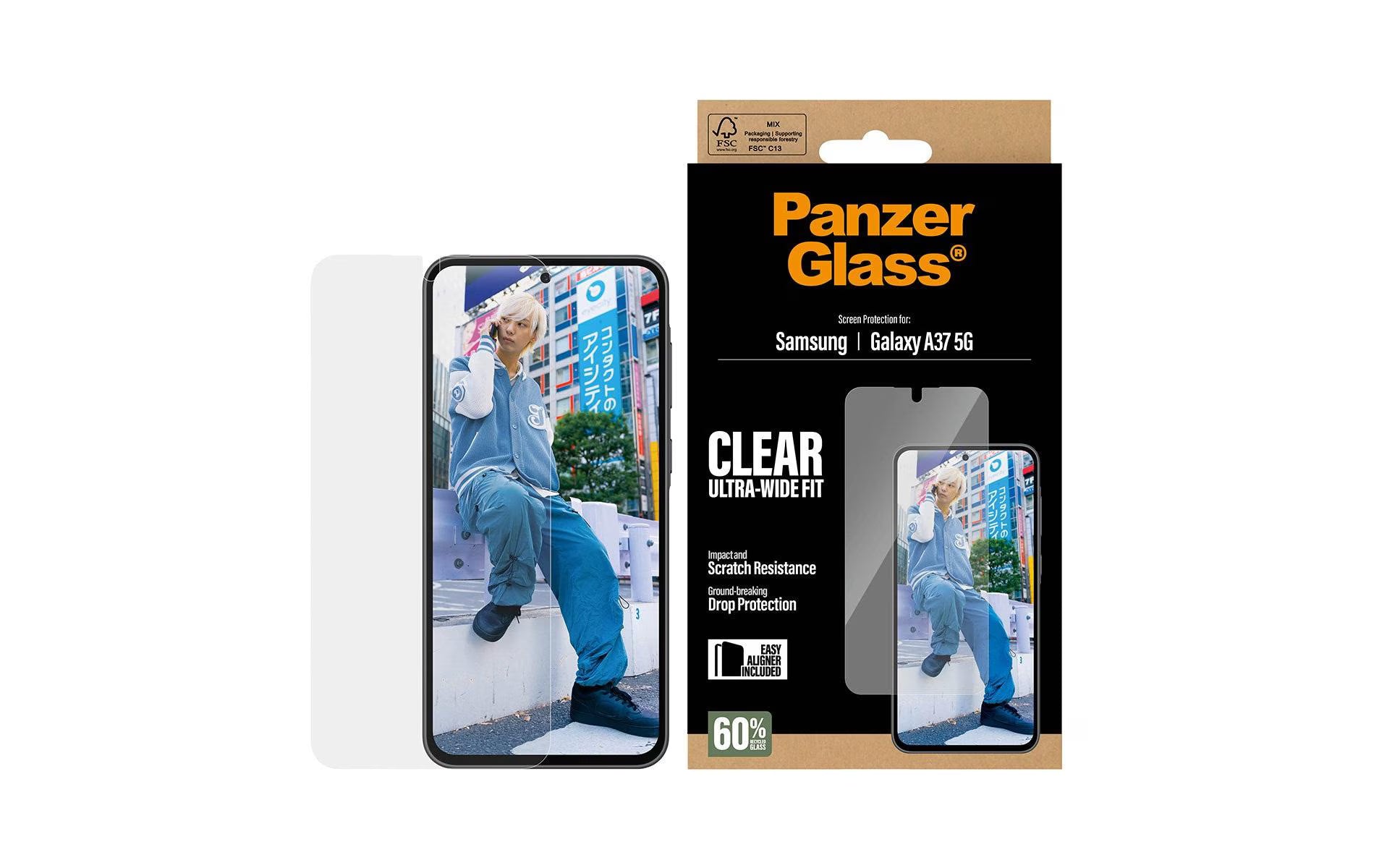 PANZERGLASS Clear Glass - UWF