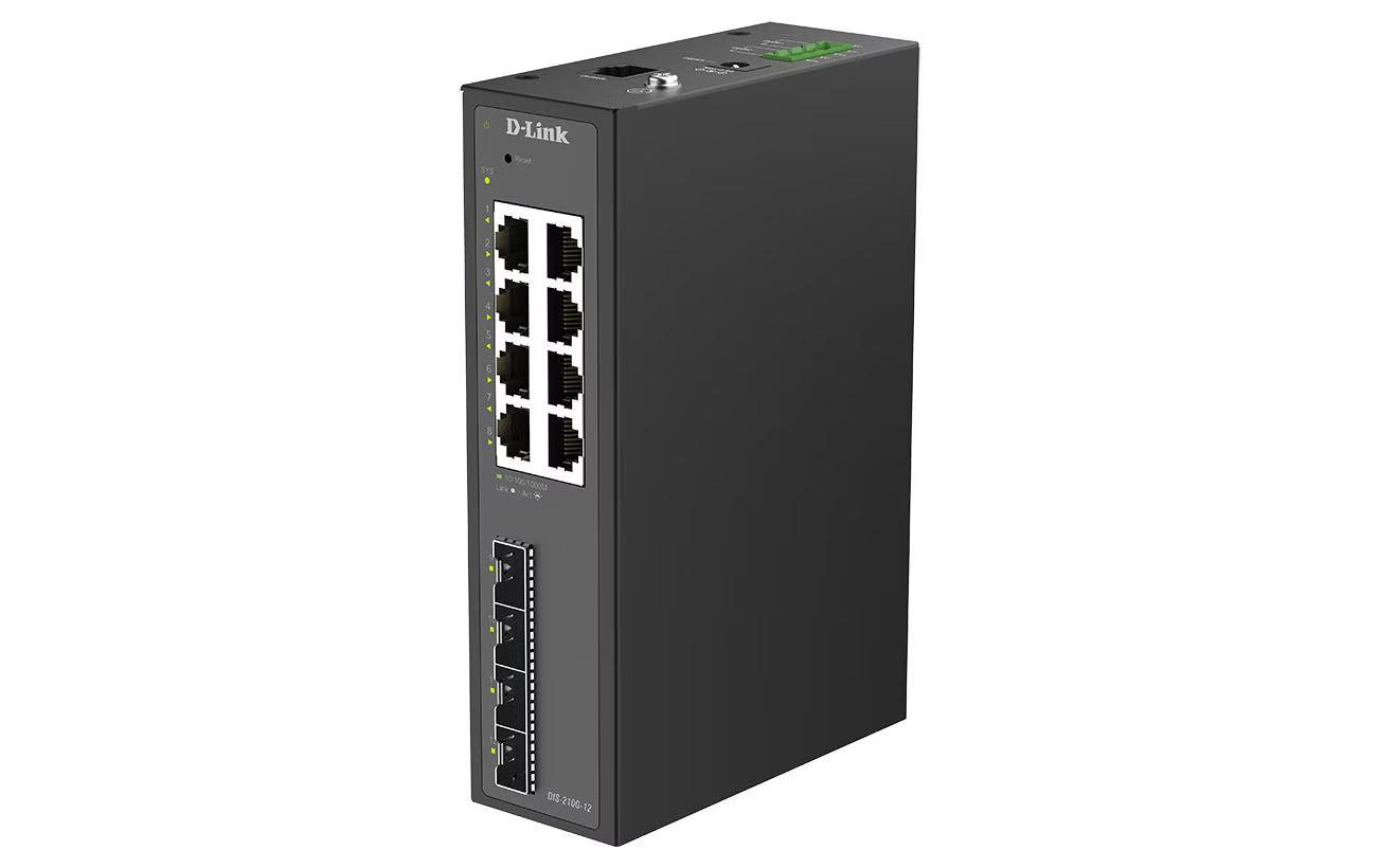 D-Link DIS-210G-12: 1-Port Industri. Switch