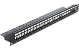 Delock 19 Keystone Patchpanel 24 Port