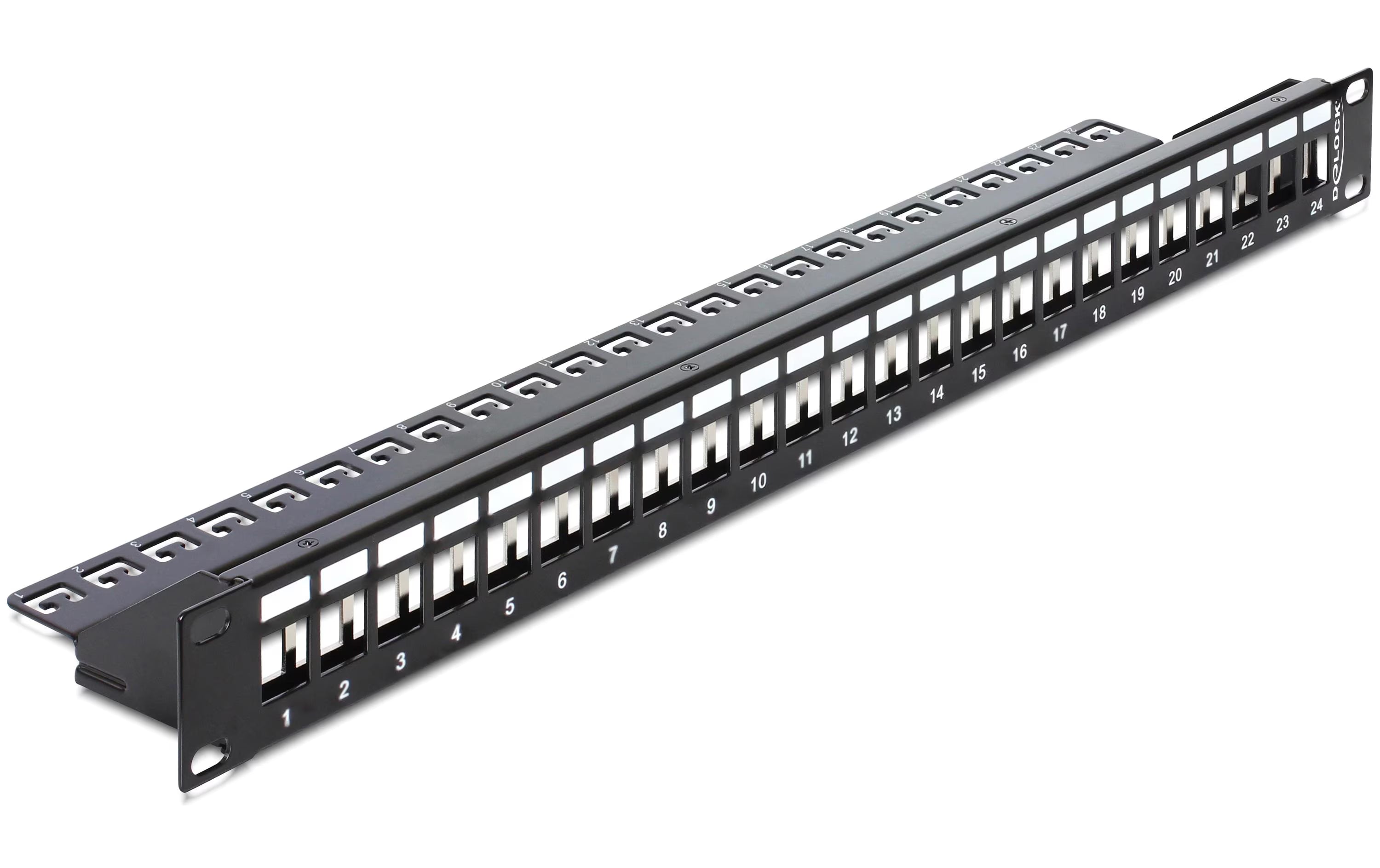 Delock 19 Keystone Patchpanel 24 Port