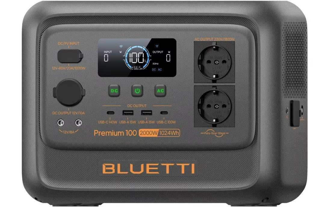 Bluetti Premium 100 V2 Tr. Power Station