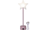 Tischstern Blizz Indoor, Pink, 40cm Höhe