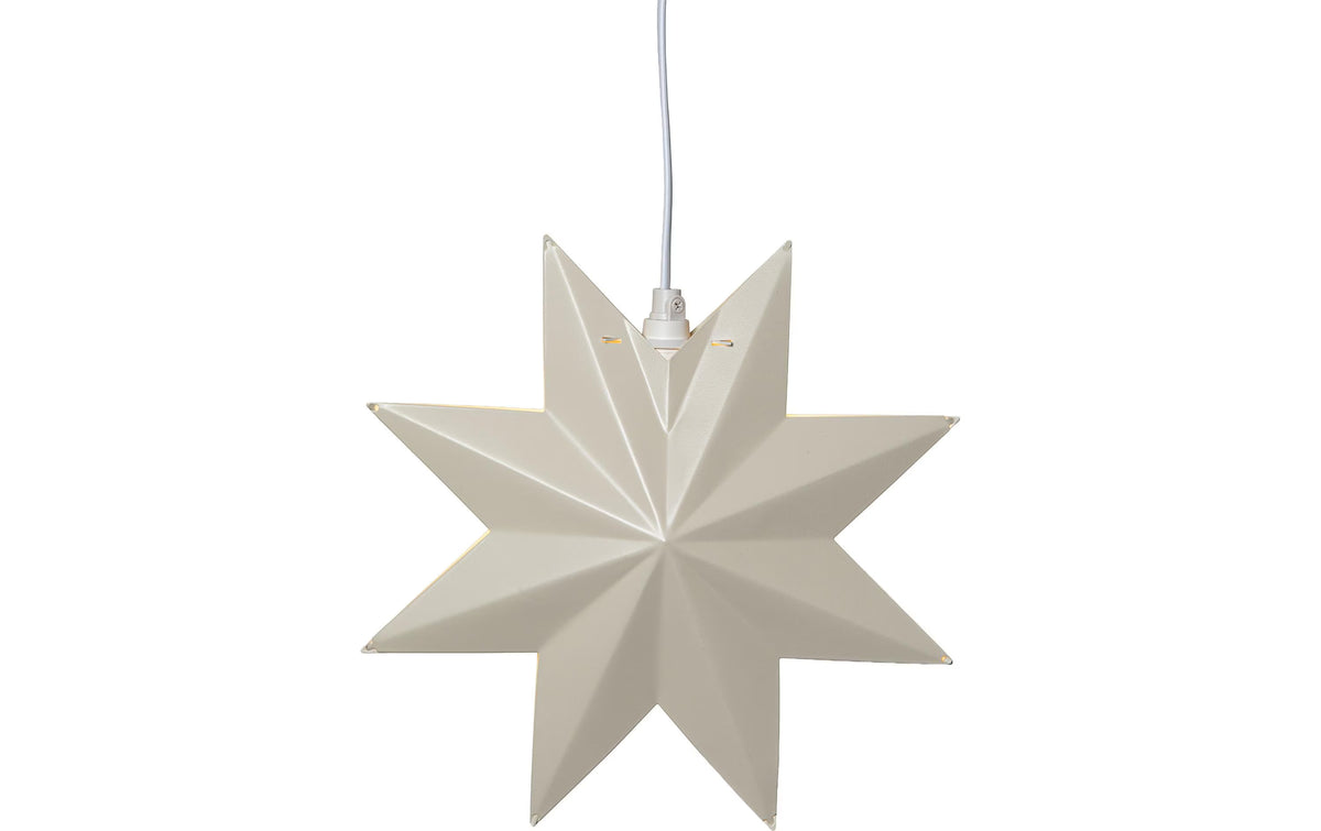 Metall Stern Classic Indoor, Beige, 28cm