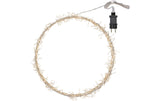 Kranz Bonfire Kranz Indoor, Weiss, 37cm