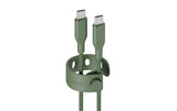 empower USB-Kabel C-C, 60W, 2.0m, sage
