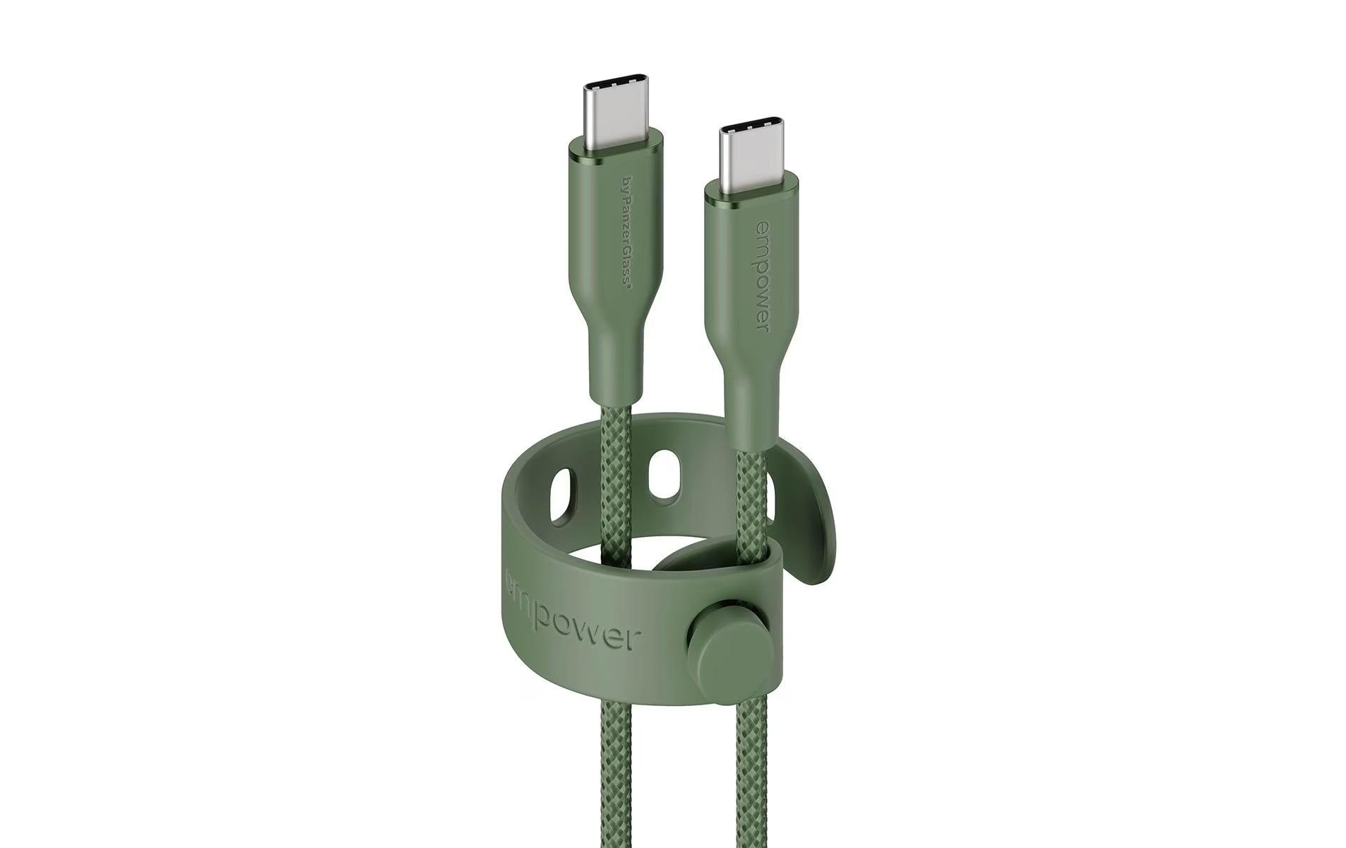 empower USB-Kabel C-C, 60W, 2.0m, sage