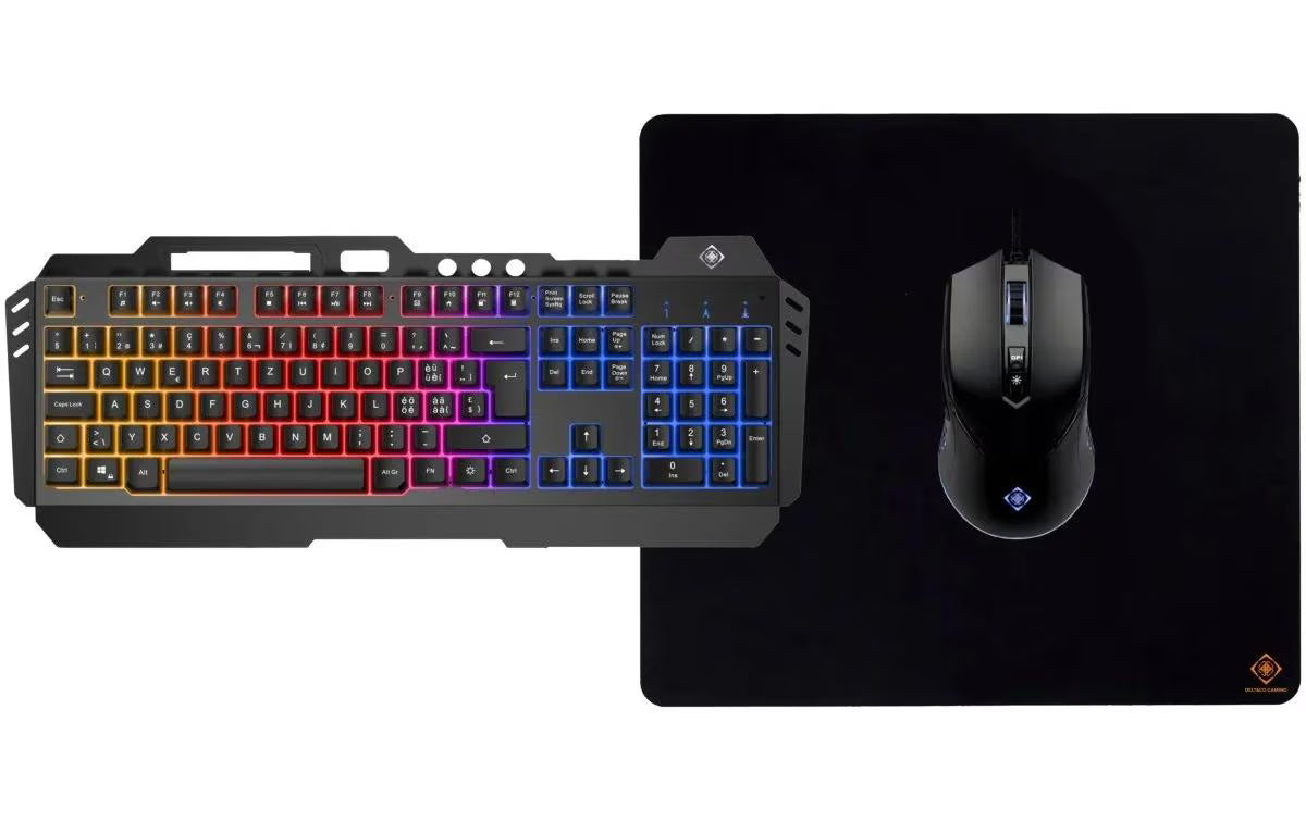 Deltaco 3 in 1 Gaming Kit RGB GAM-113V2 CH