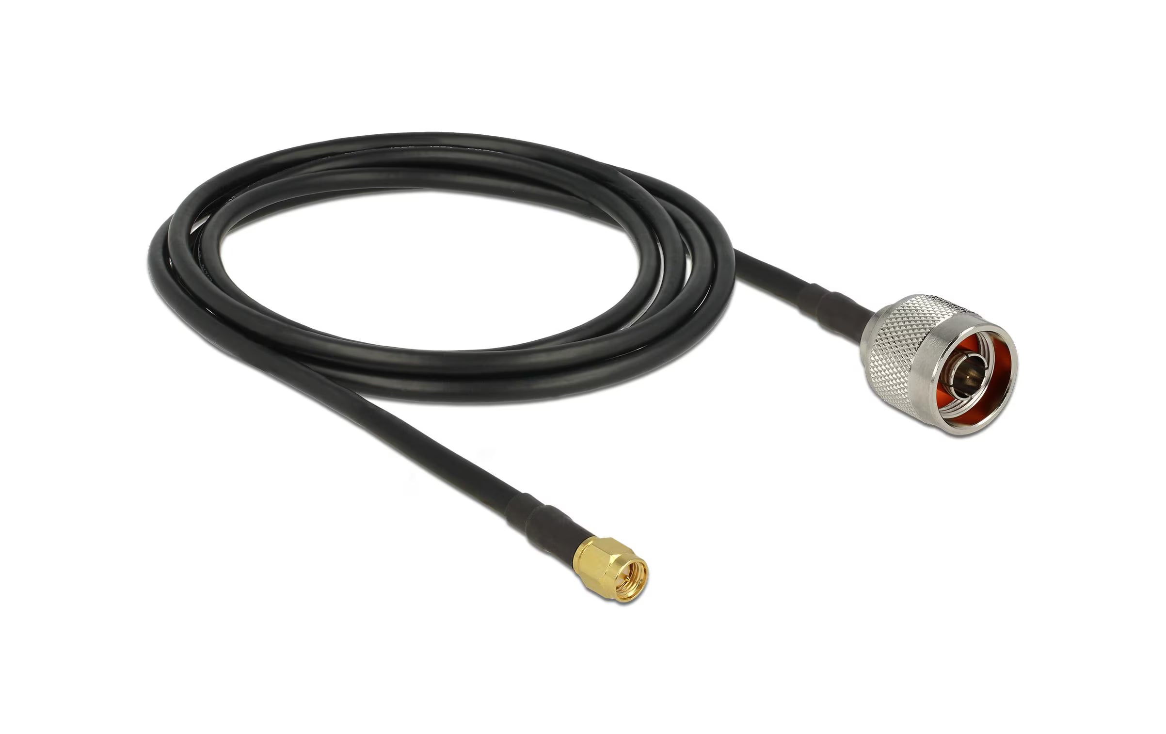 Delock Antennenkabel N St zu SMA St 2,5 m