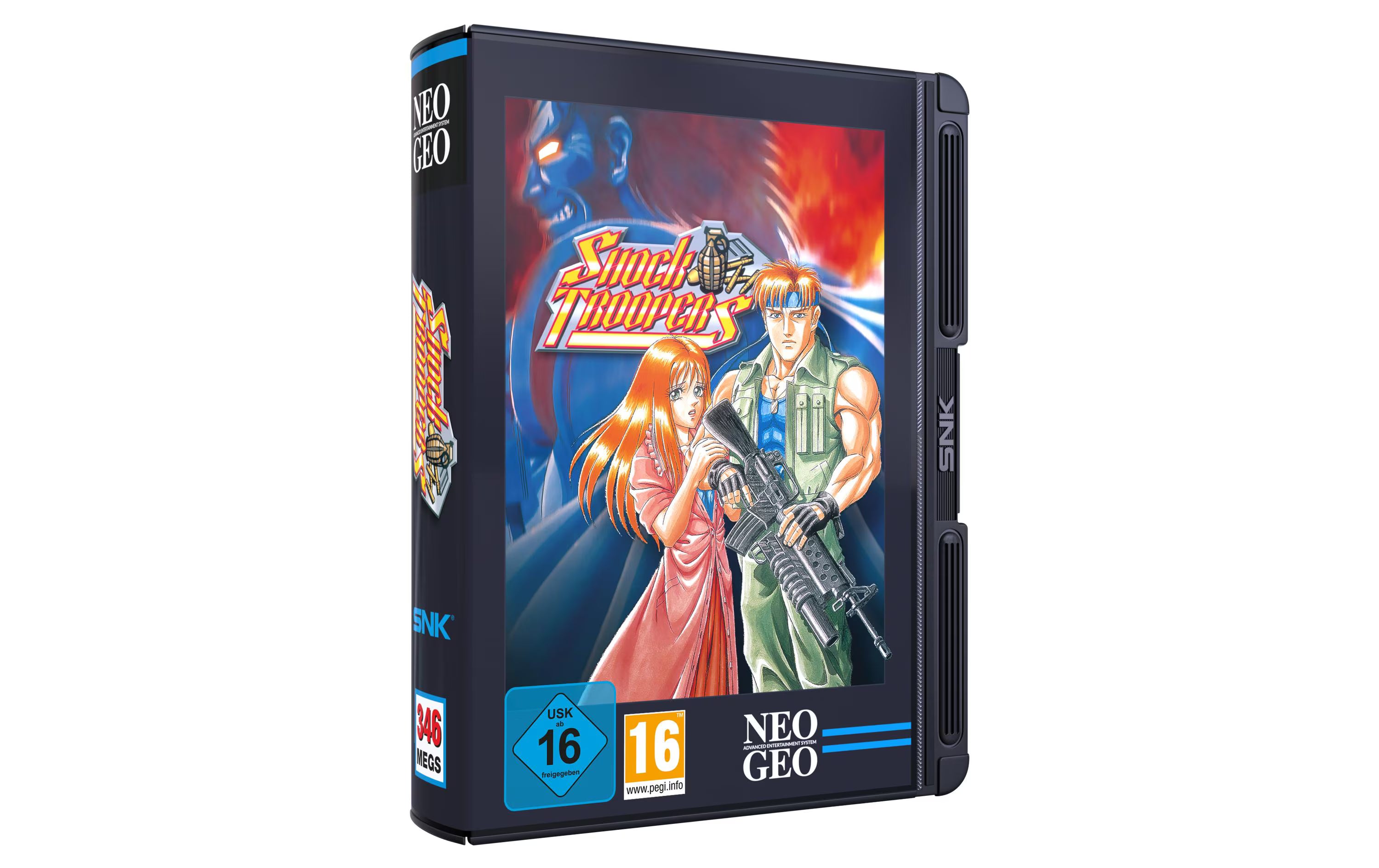 NEO GEO AES+ Shock Troopers Cartridge