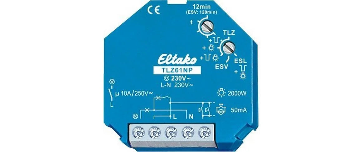 EB-Treppenlichtautomat Eltako TLZ61NP