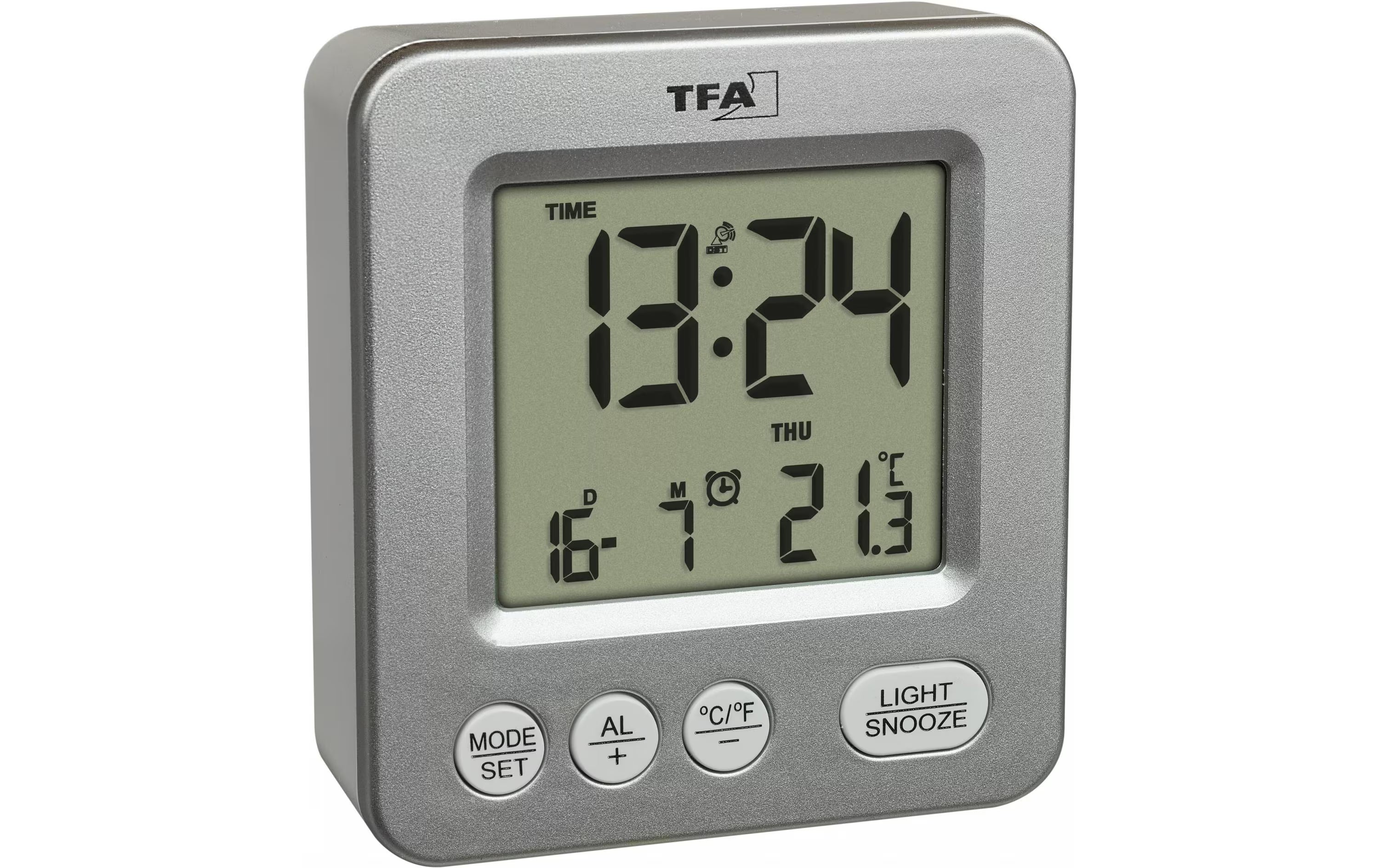TFA Digitaler Funk-Wecker NOX