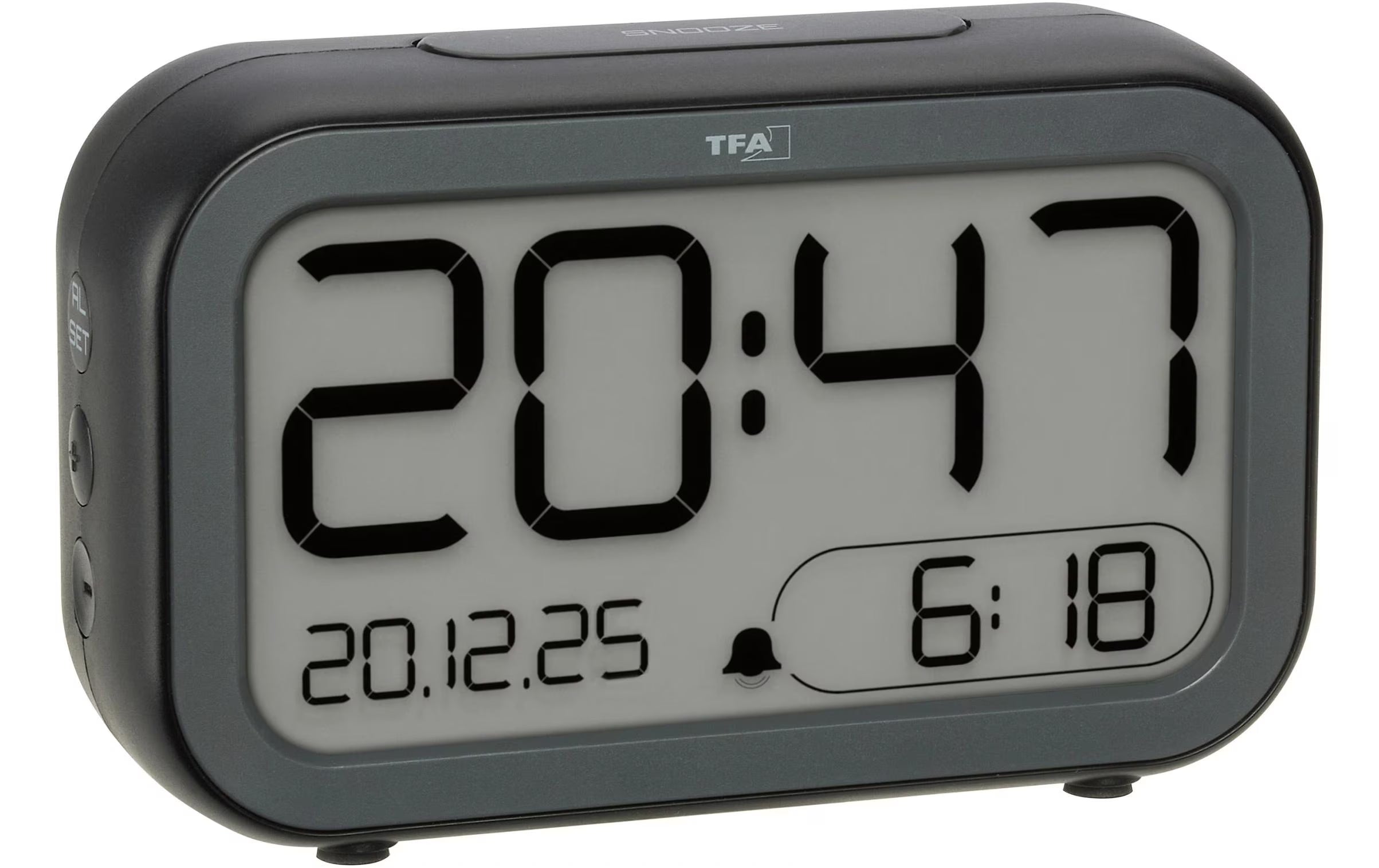 TFA Digitalwecker LCD-LED BINGO