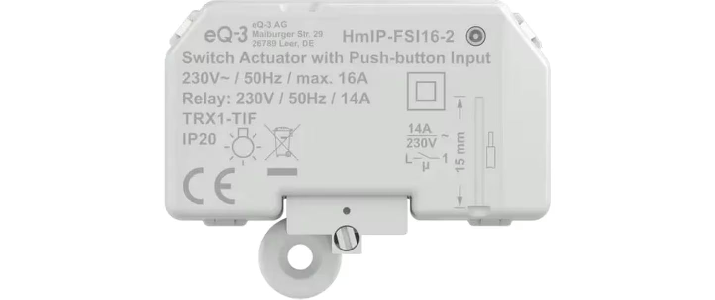 Homematic IP Schaltaktor mit Tastereingang