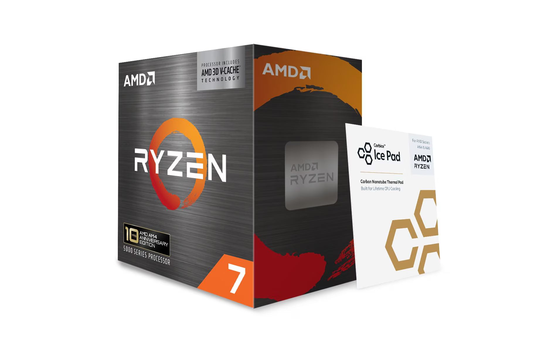 CPU AMD Ryzen 7 5800X3D/4.50 GHz, AM4