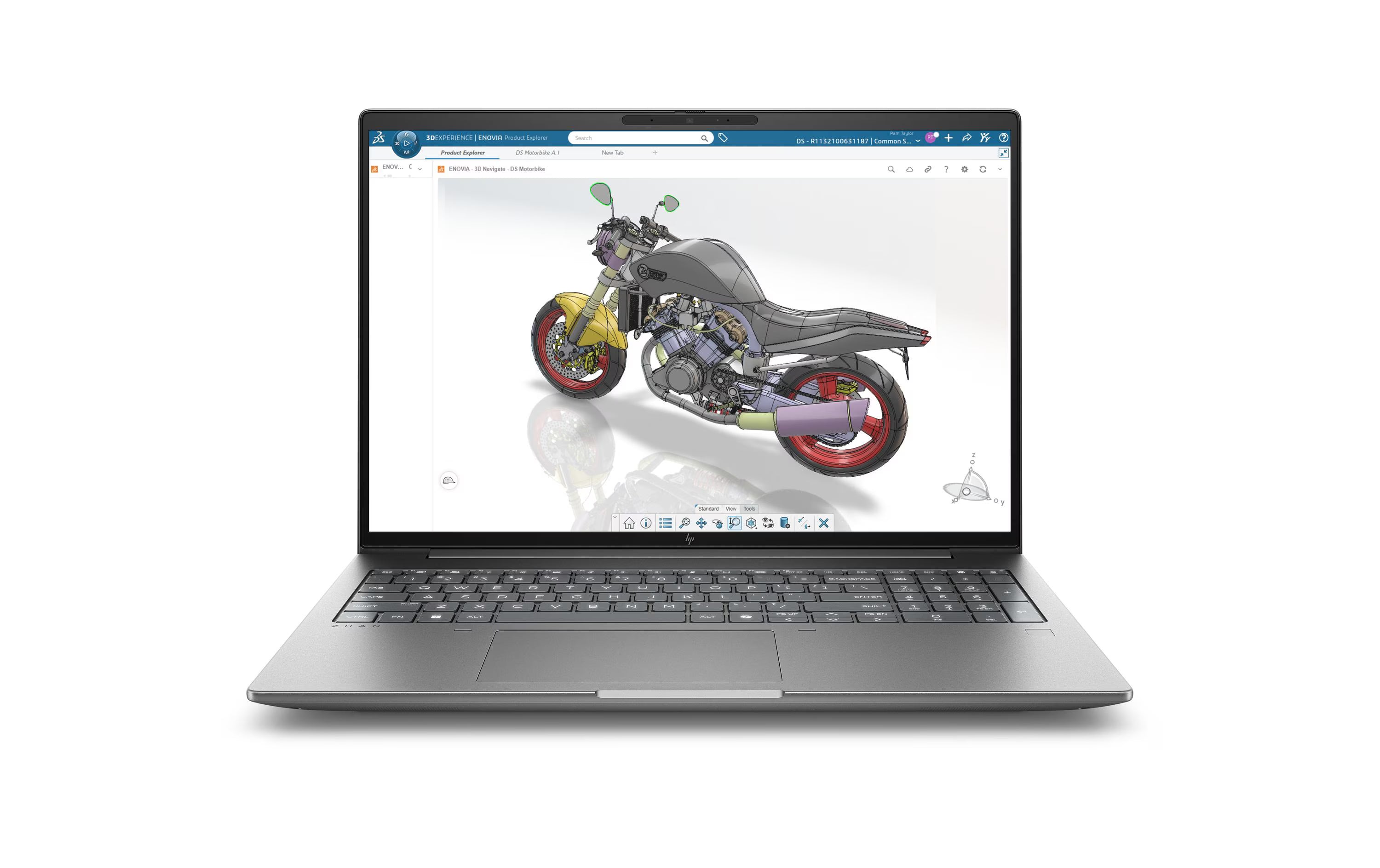 HP ZBook X G2i,U7 356H,P2000B,64,1T,TS