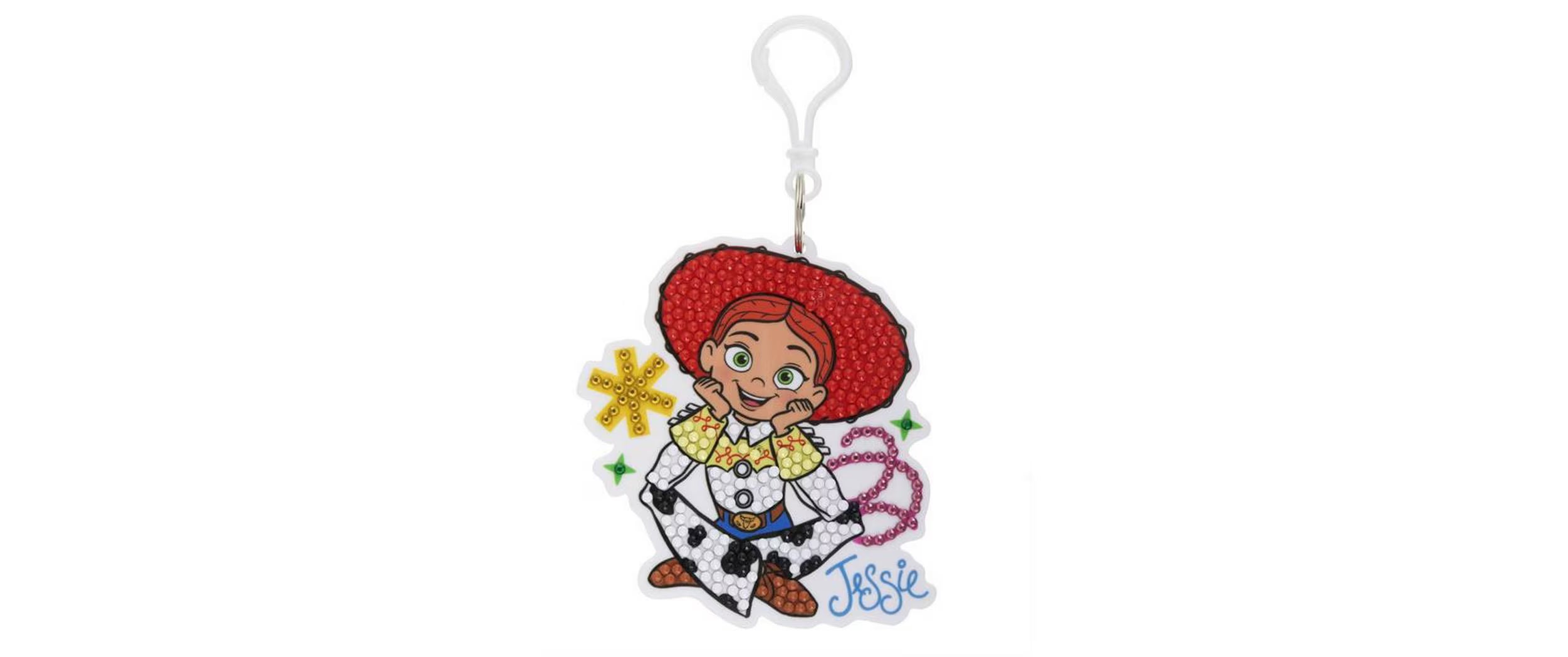 Jessie Crystal Art Bag Charm