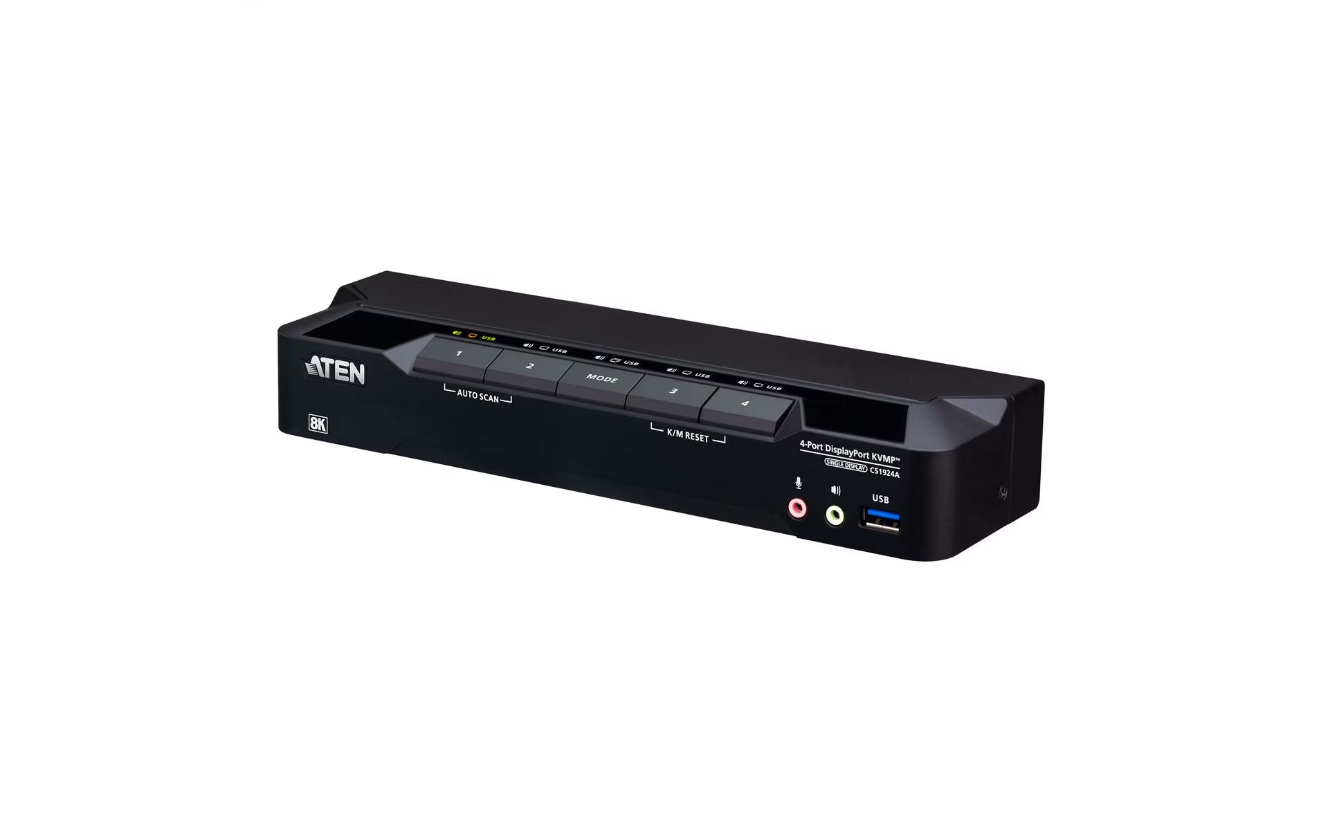 Aten CS1924A: DP KVM Switch, 4 Port