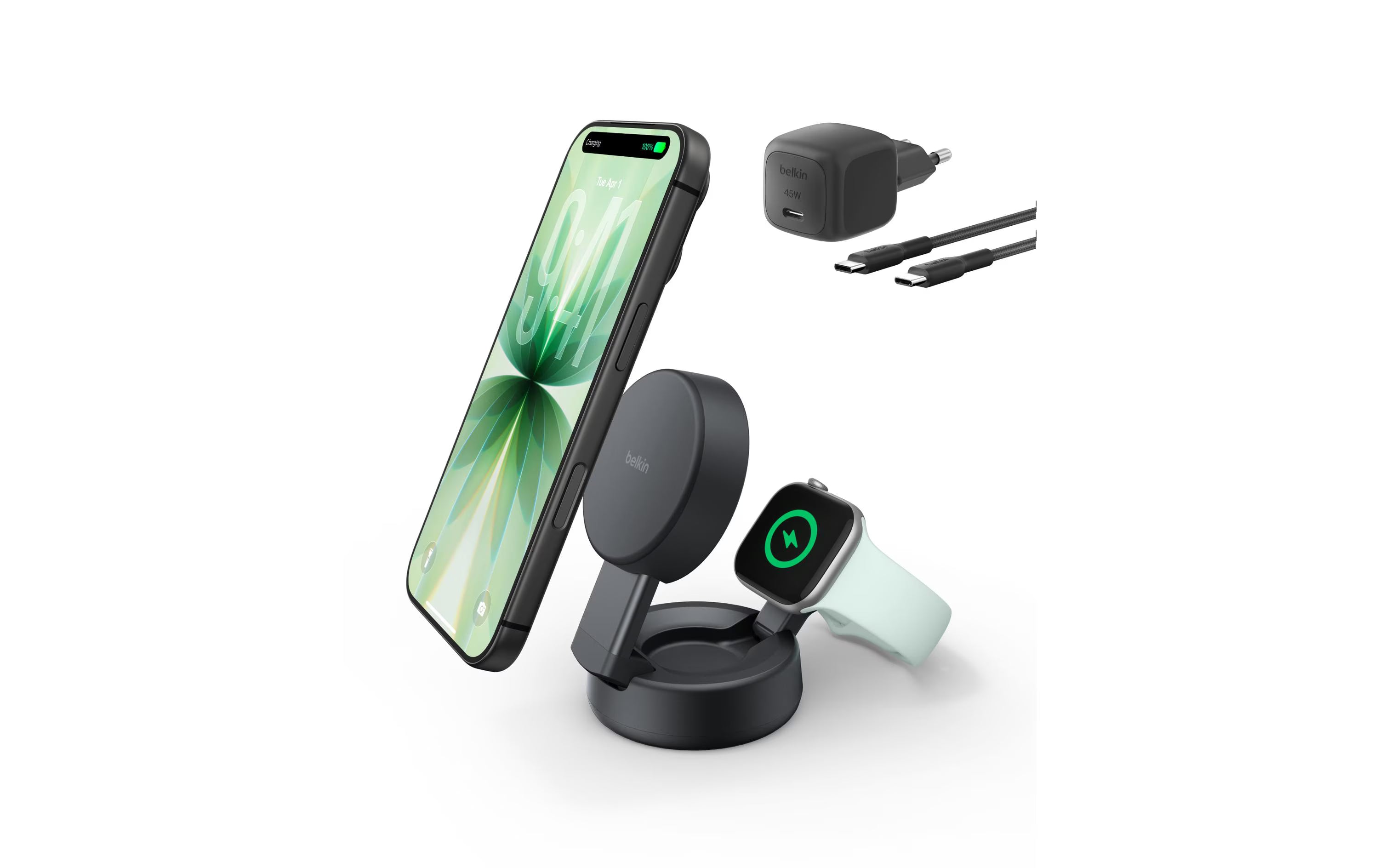 BELKIN UltraCharge Pro 2-in-1-Ladestation