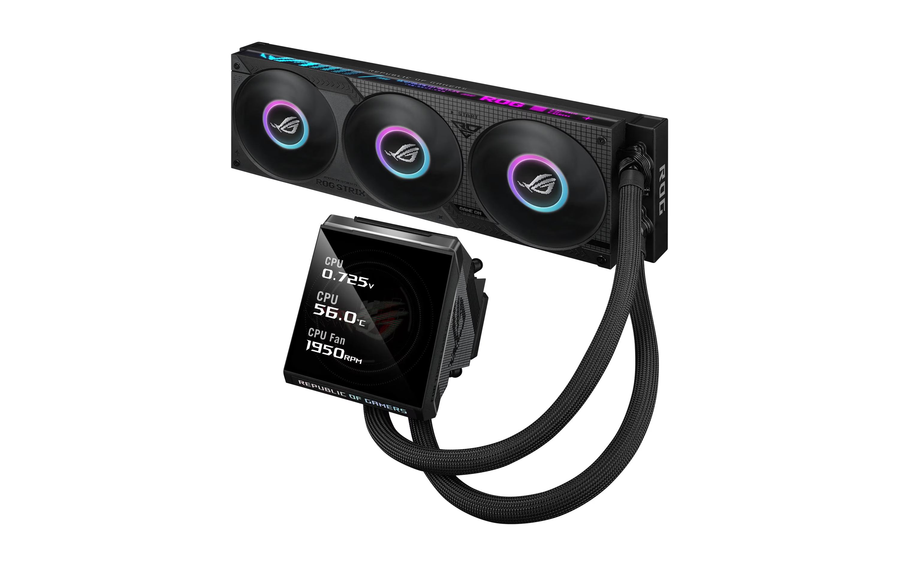 Asus ROG STRIX LC IV 360 ARGB LCD BLK
