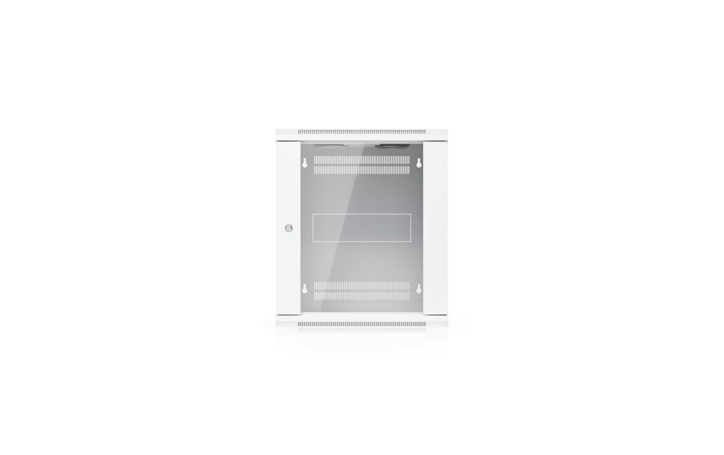 Ubiquiti Wandschrank 12HE 450mm tief, Glas