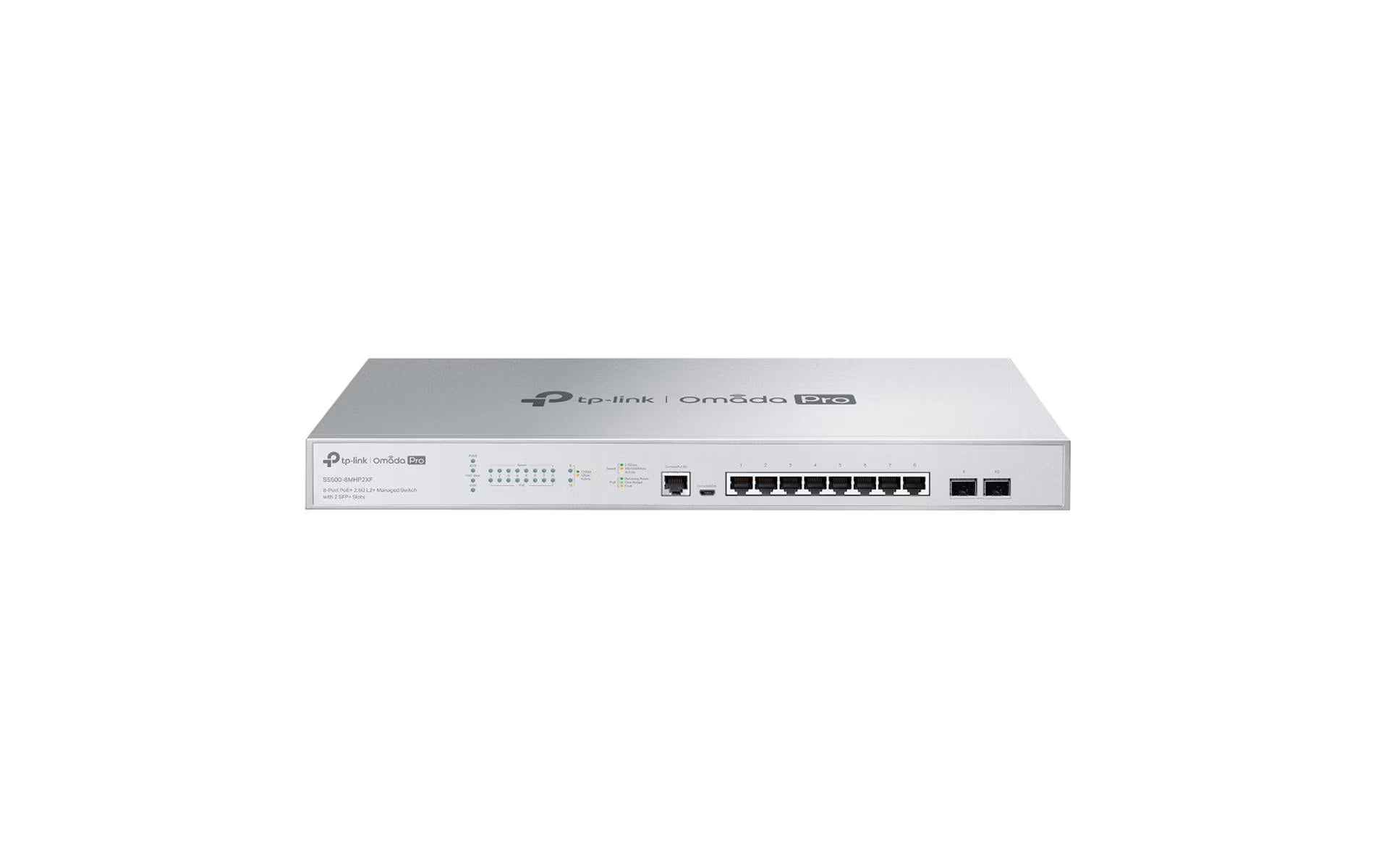 TP-Link S5500-8MHP2XF: 8 Port man.Switch