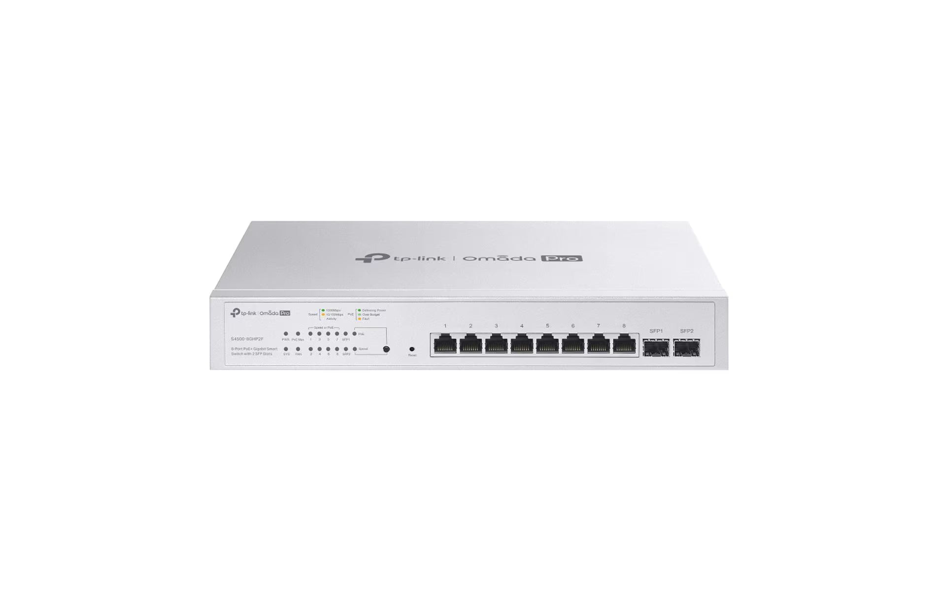TP-Link S4500-8GHP2F: 8 Port Smart Switch