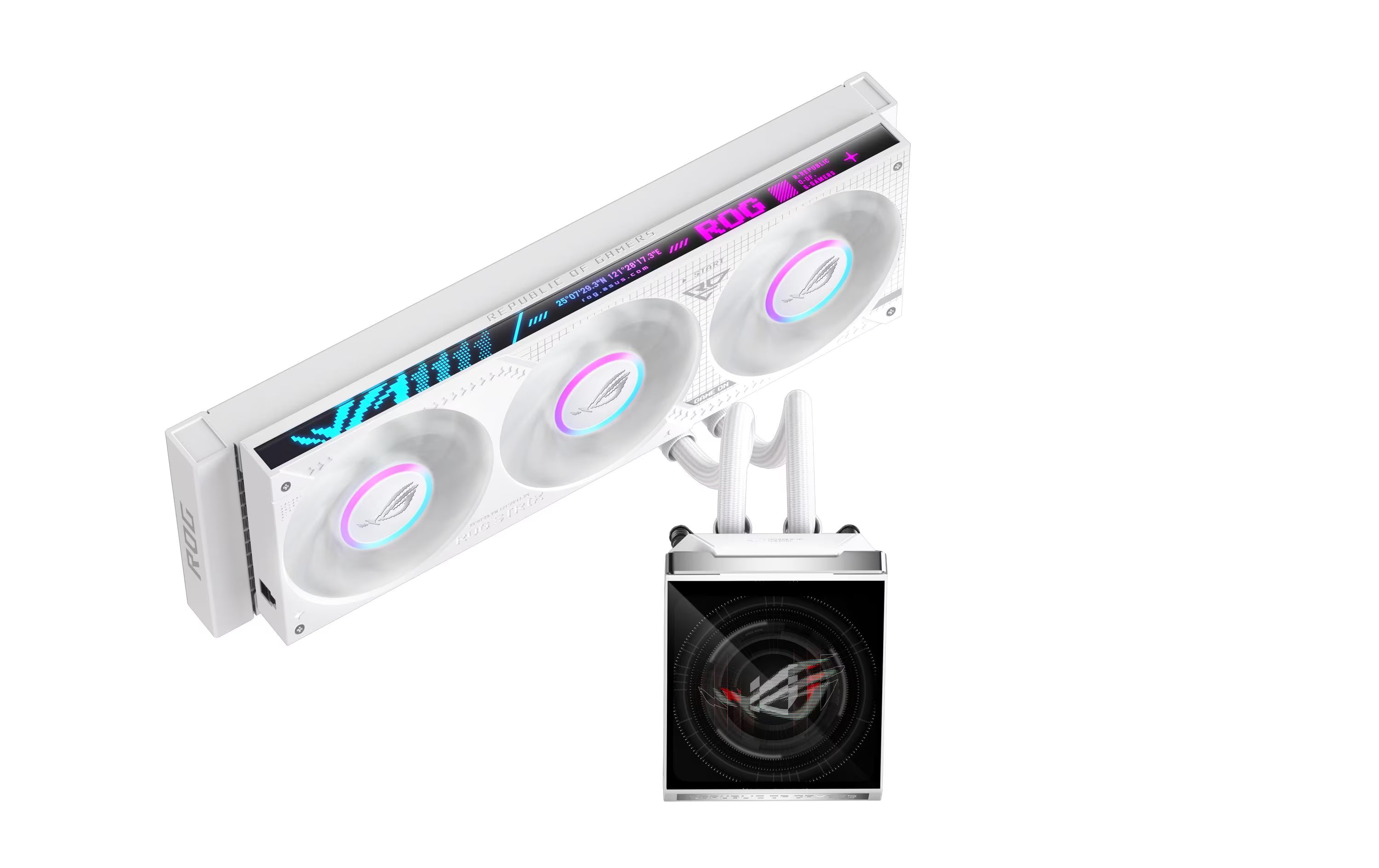 Asus ROG STRIX SLC IV 360 ARGB LCD WHT