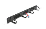 Delock, Kabel Bürstenleiste 66489, Schwarz