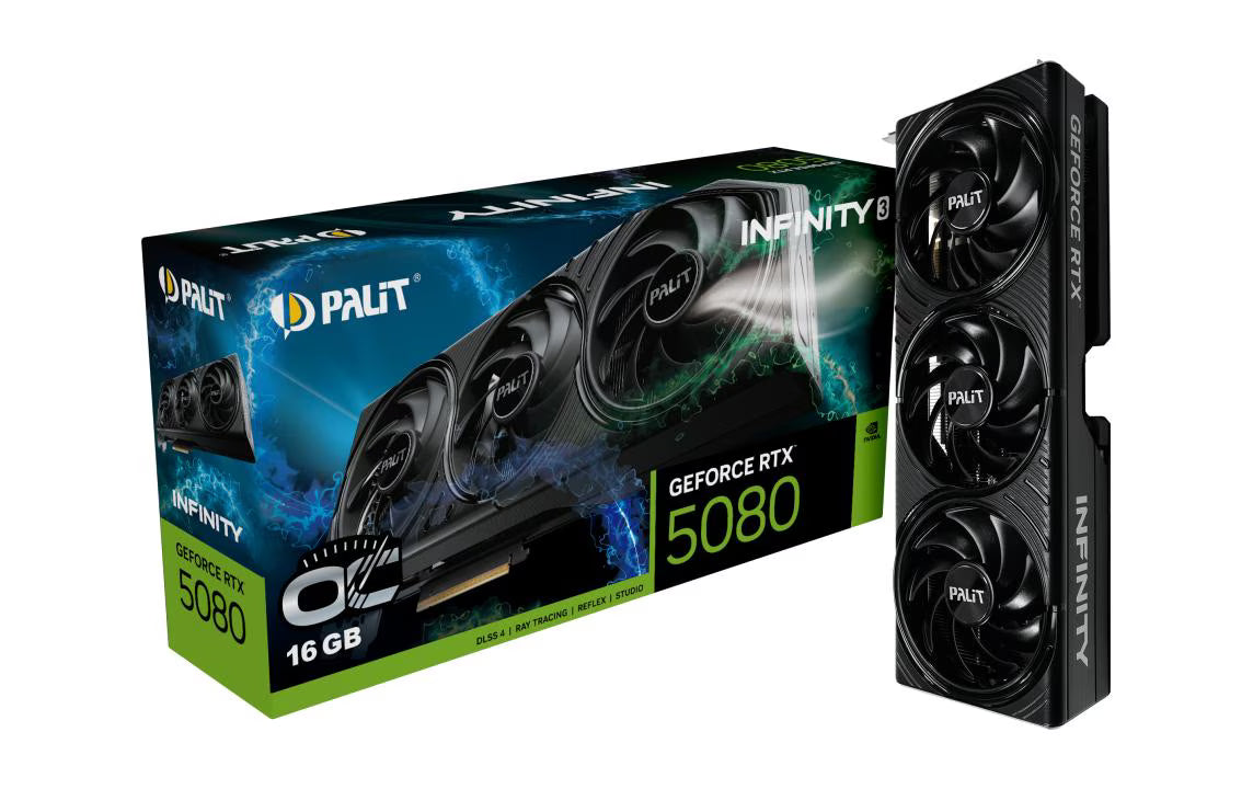 Palit RTX5080 Infinity 3 OC, 16GB GDDR7