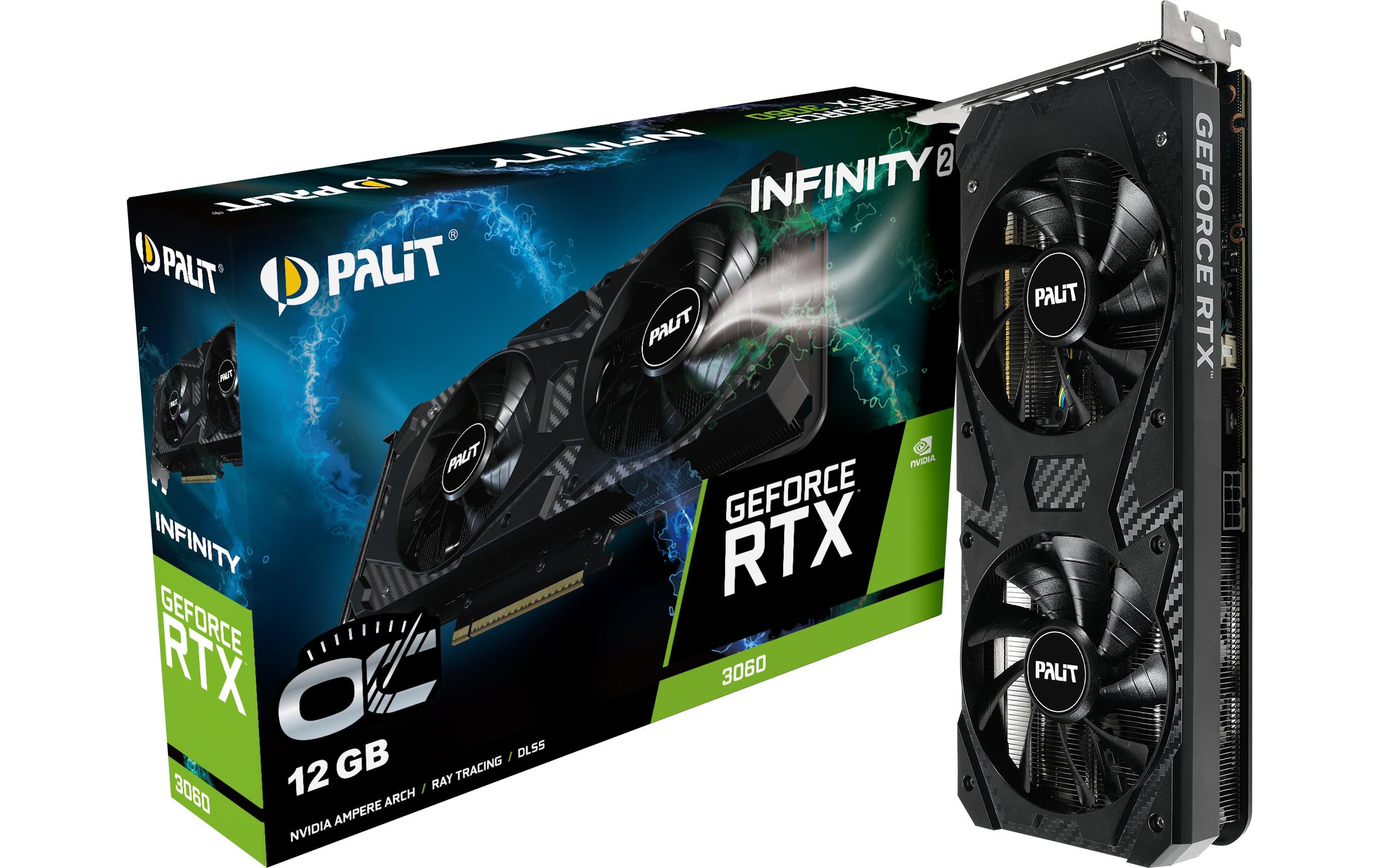 Palit RTX3060 Infinity 2 OC, 12GB GDDR6