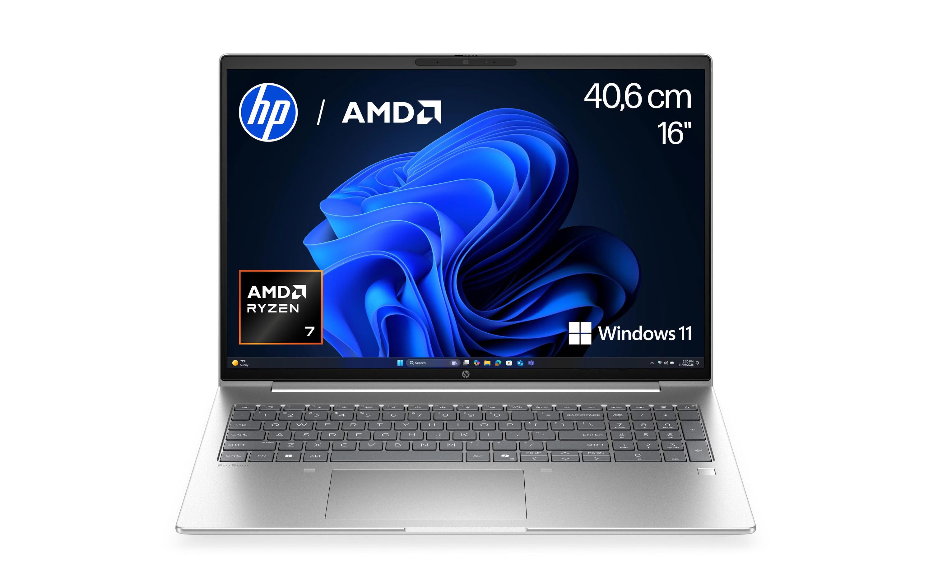 HP ProBook 4 G2a 16,R7 250,16GB,512GB
