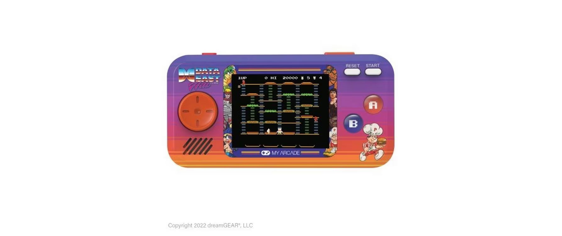 My Arcade Pocket Player Data East Hits