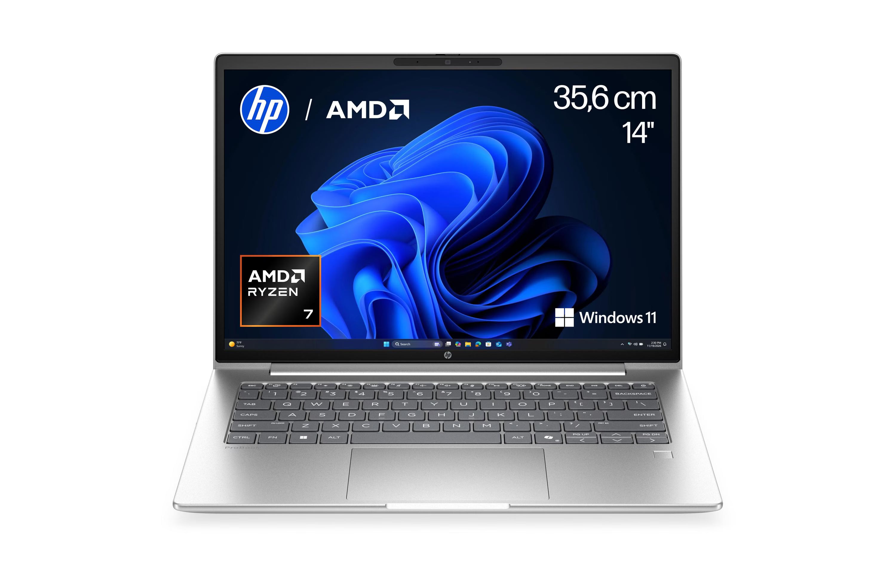 HP ProBook 4 G2a 14,R7 250,16GB,512GB