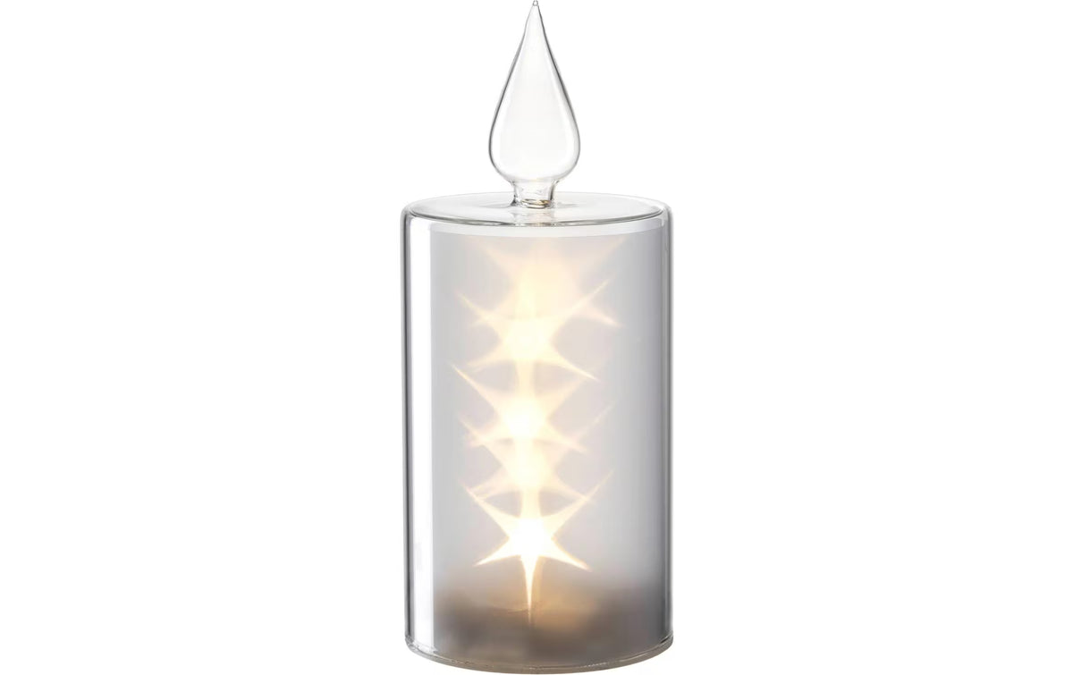Leonardo GK/LED Kerze Riposa 21 weiss