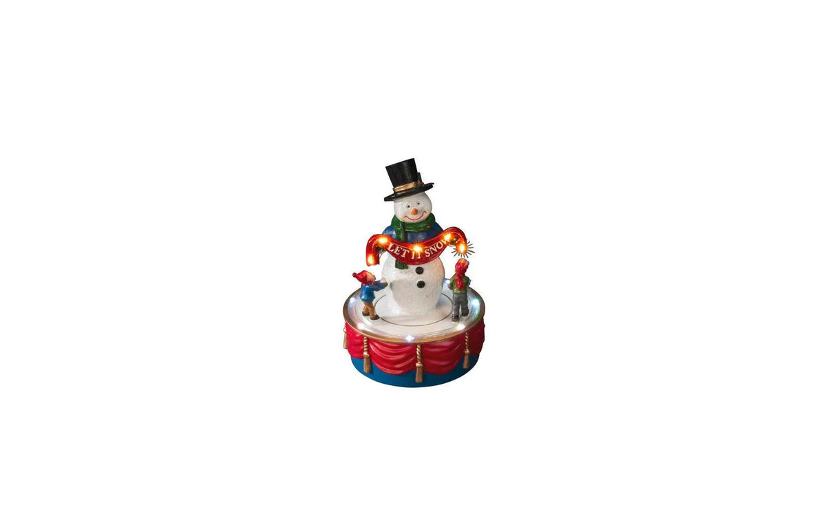 Konstsmide Schneemann mit Wichteln