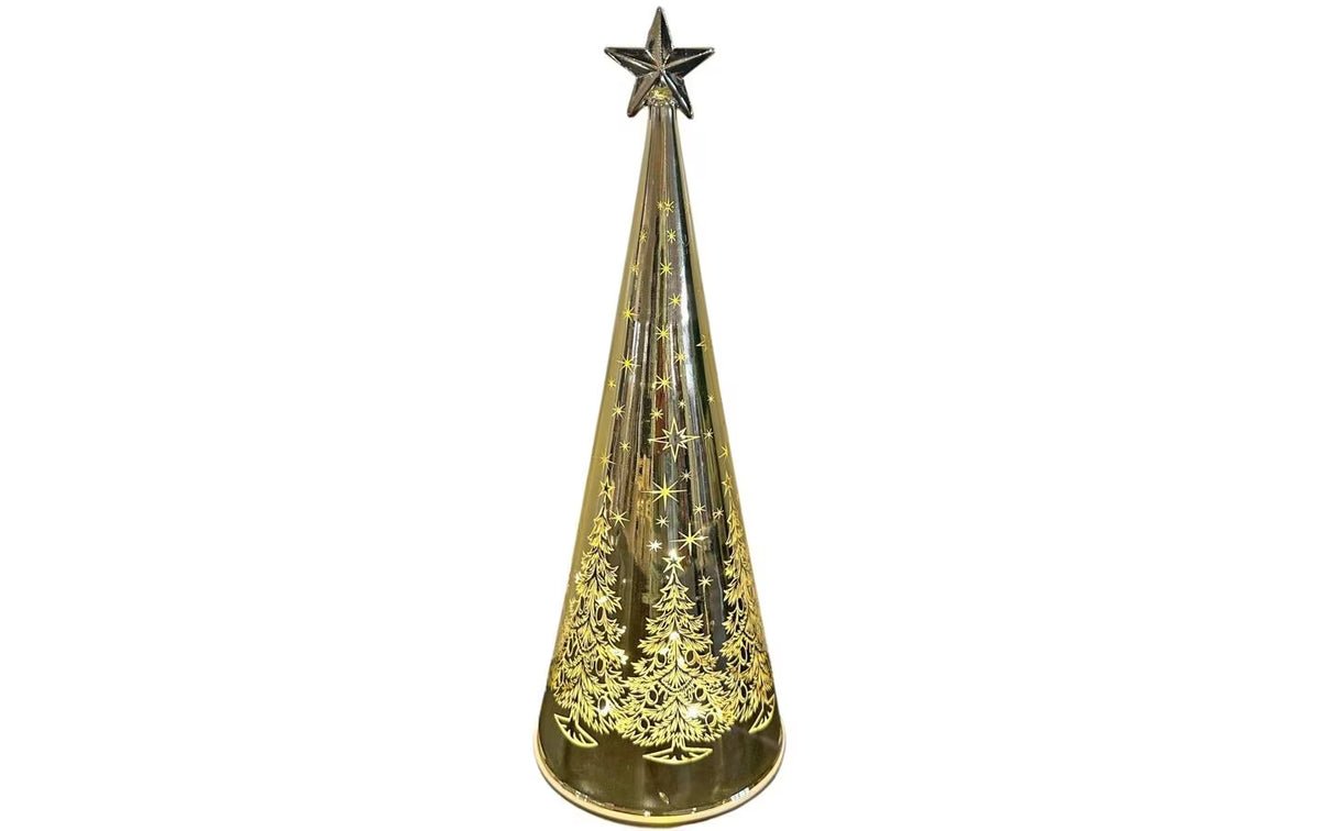 Dameco LED Glas Tannenbaum