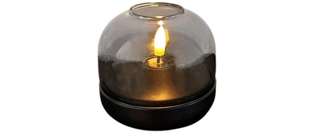 Dameco LED Windlicht Glas