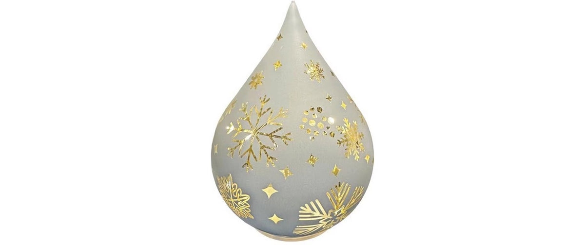 Dameco LED Glas Deko Wassertropfen
