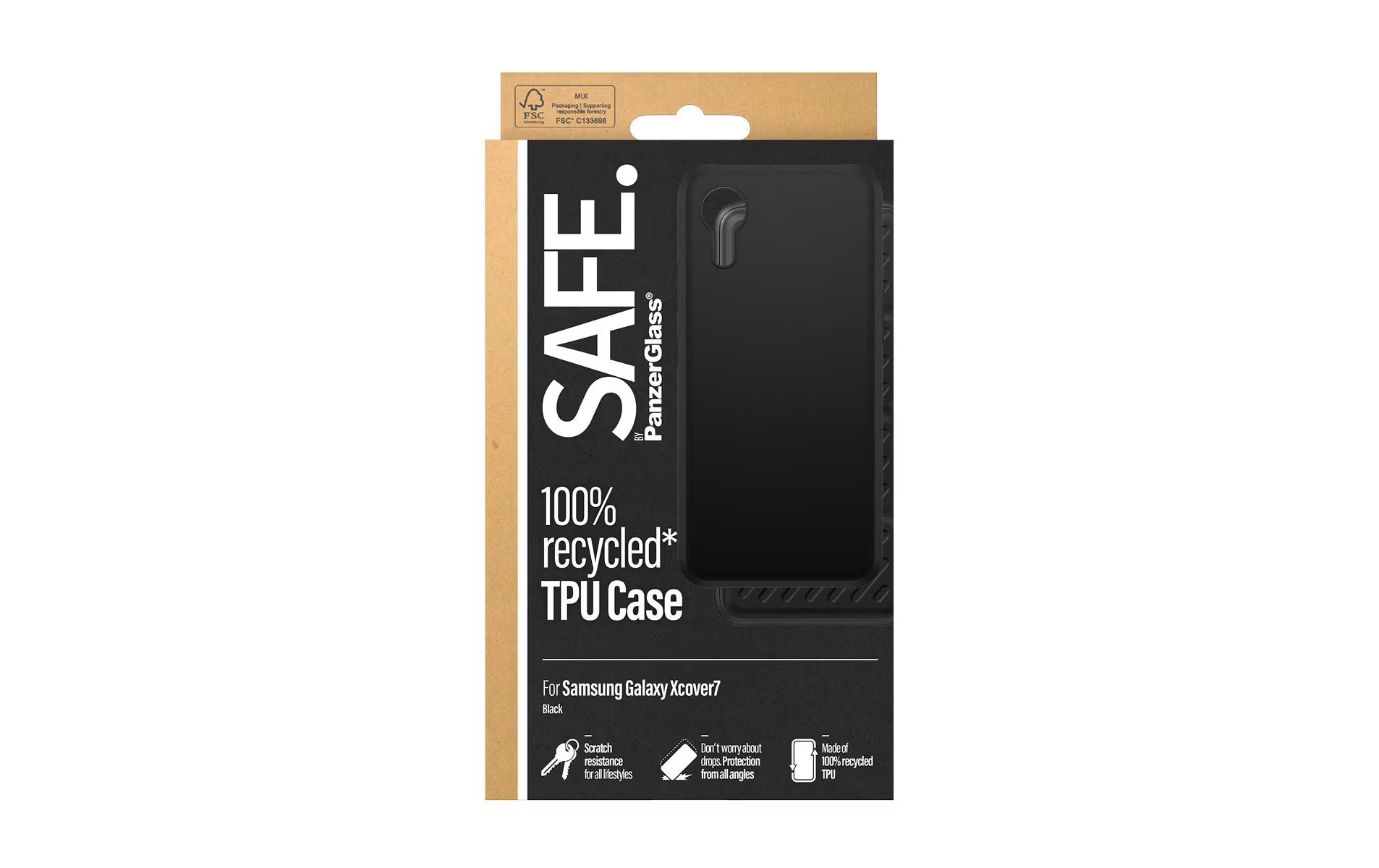 SAFE. TPU Case, Black