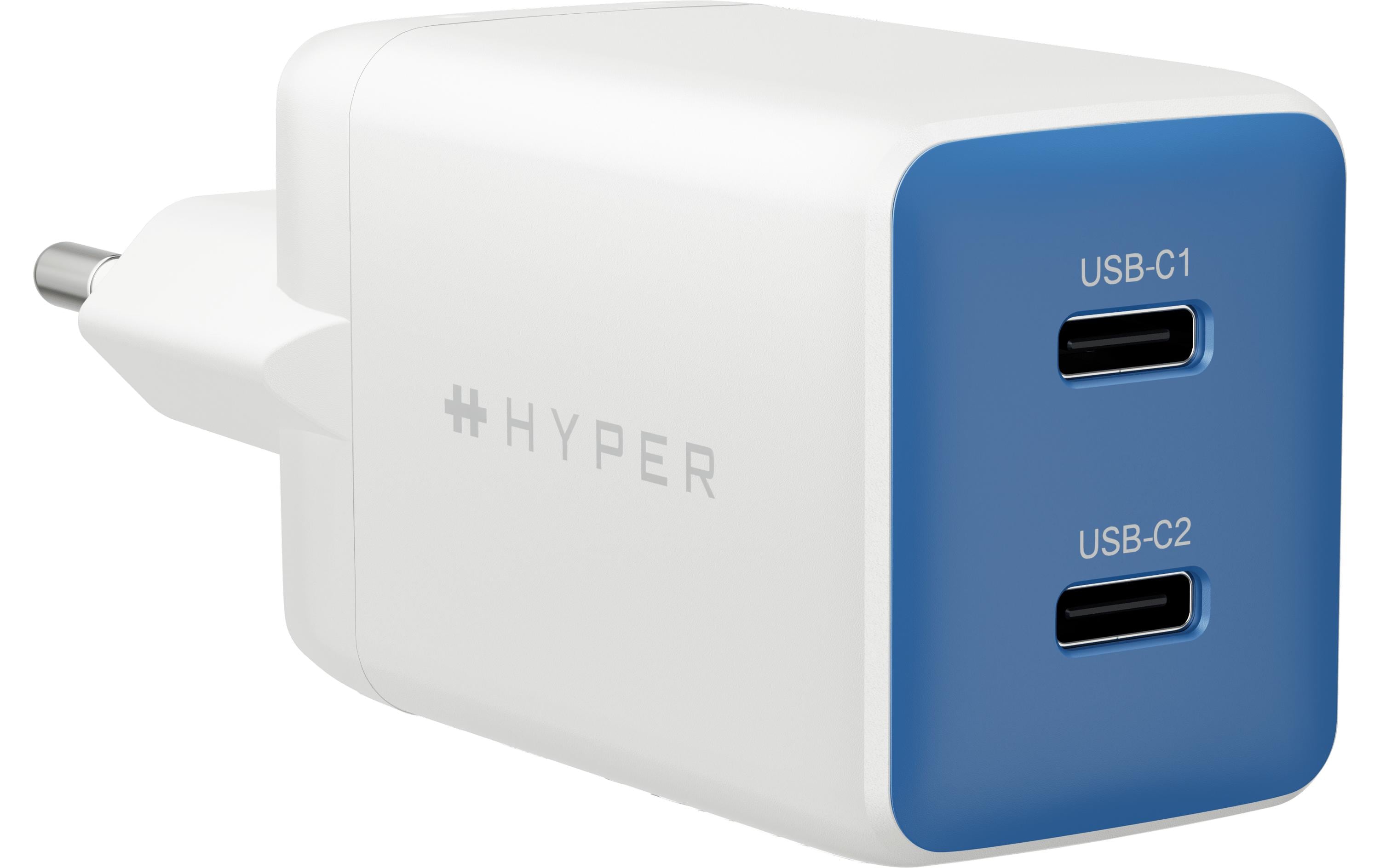 Hyper® HyperJuice Flex 45W GaN Charger blau