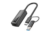 onit USB-C/A zu RJ-45 Netzwerkadapter