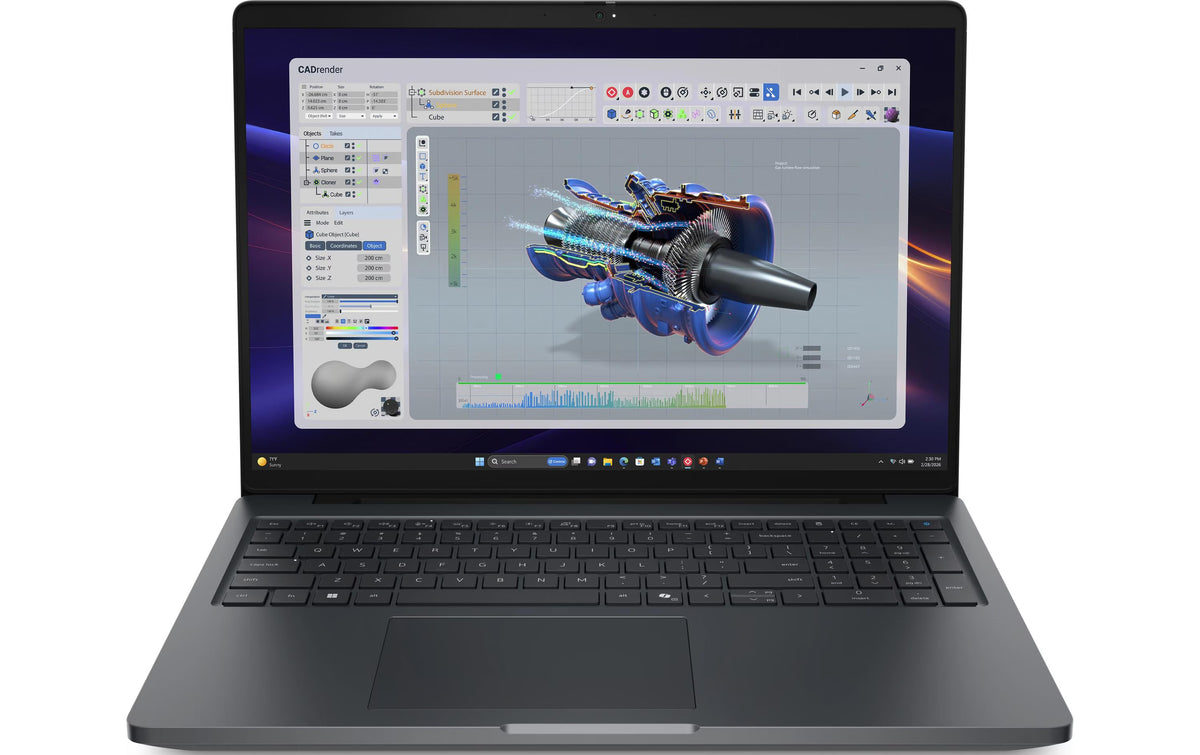 Dell Pro Precision 5 16, U7-366H, W11-P